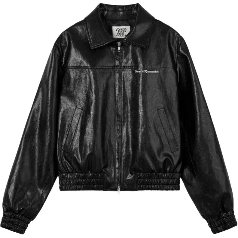 RestRecreation FW25 FAUX LEATHER BLOUSON