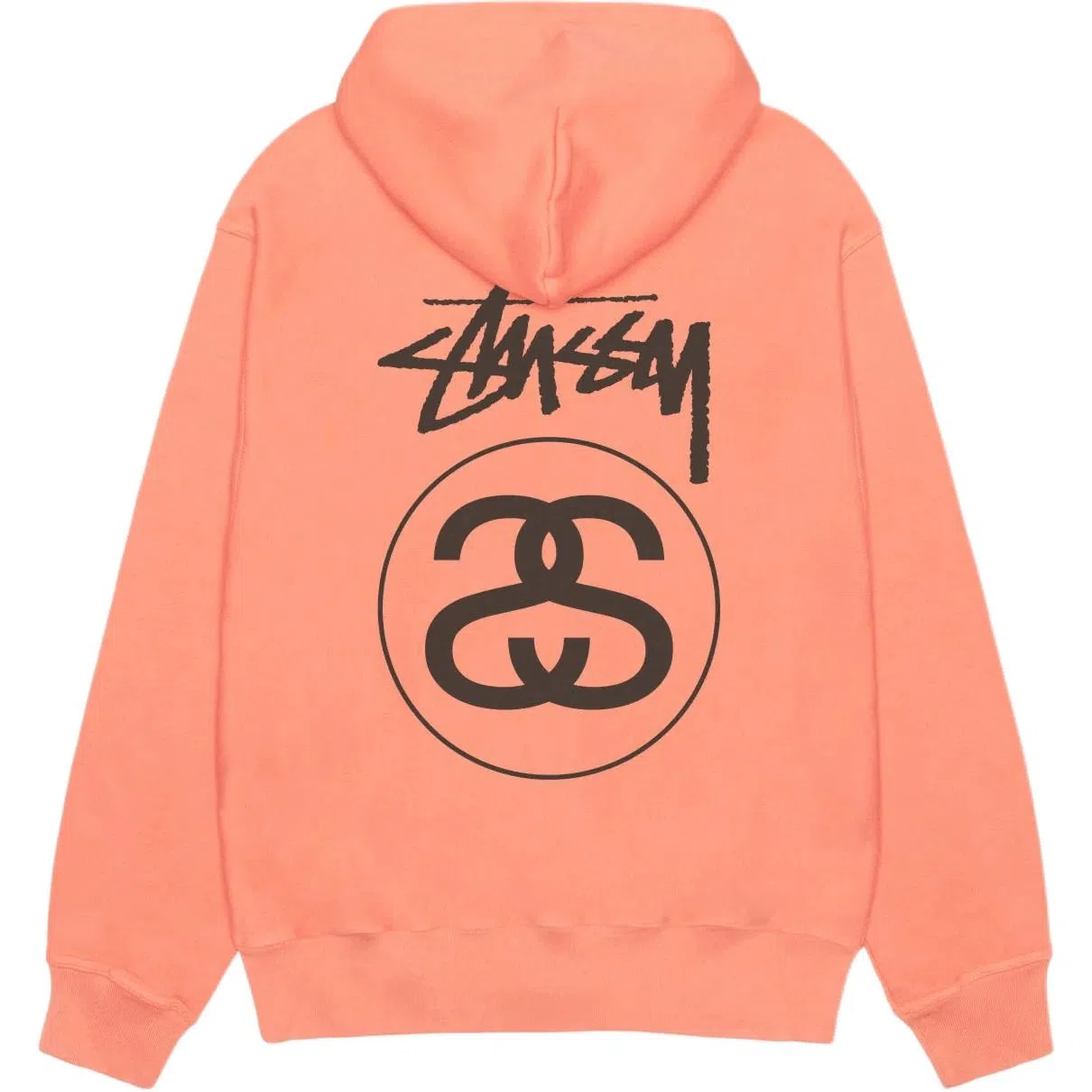 Stussy FW25 STOCK LINK HOODIE PIGMENT DYED logo