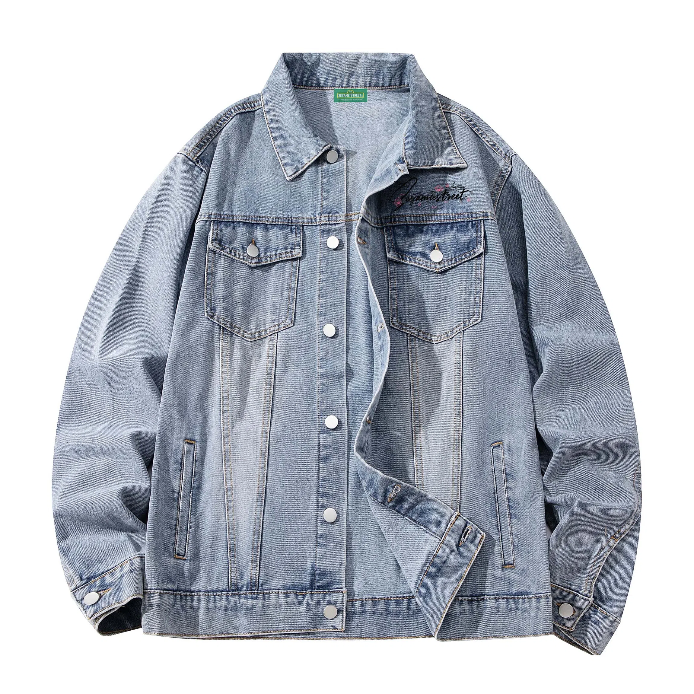 SESAME STREET Logo Denim Jacket