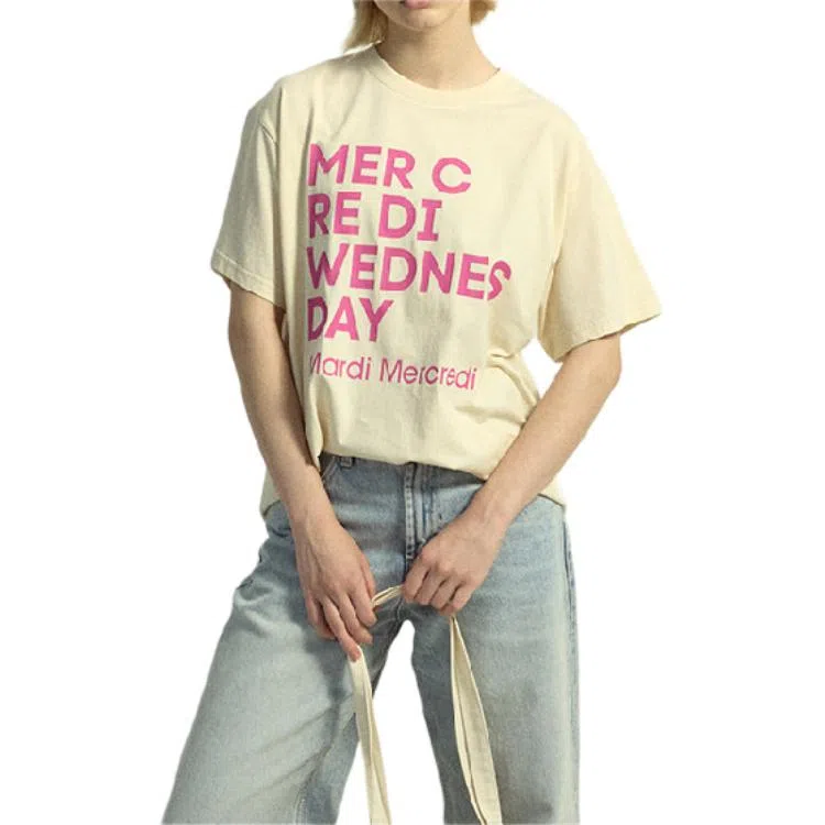 MARDI MERCREDI TSHIRT DU MERCREDI_BUTTER DEEPPINK T