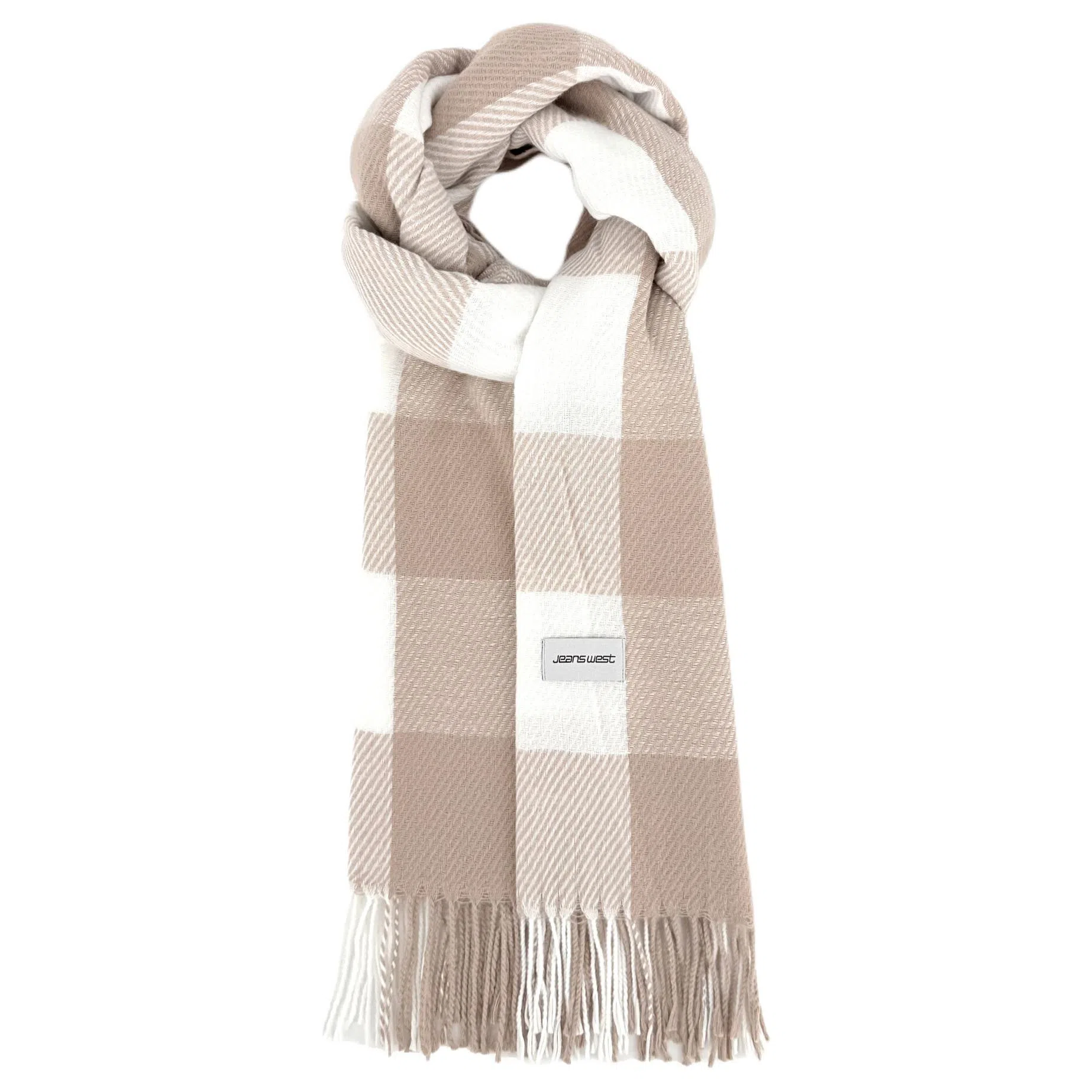 JEANSWEST Plaid Scarf Winter