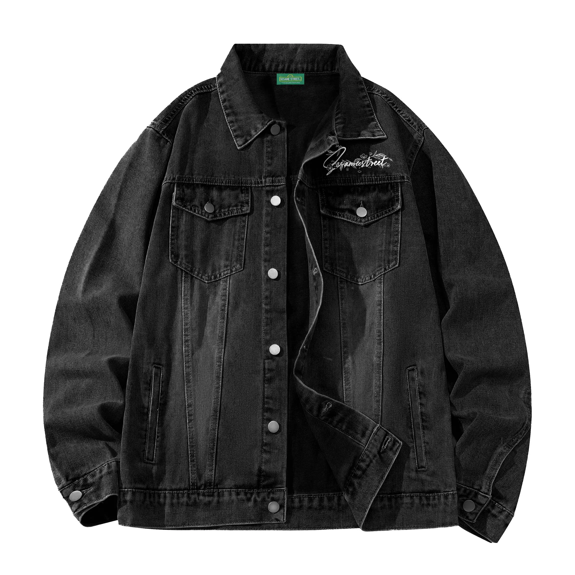 SESAME STREET Logo Denim Jacket