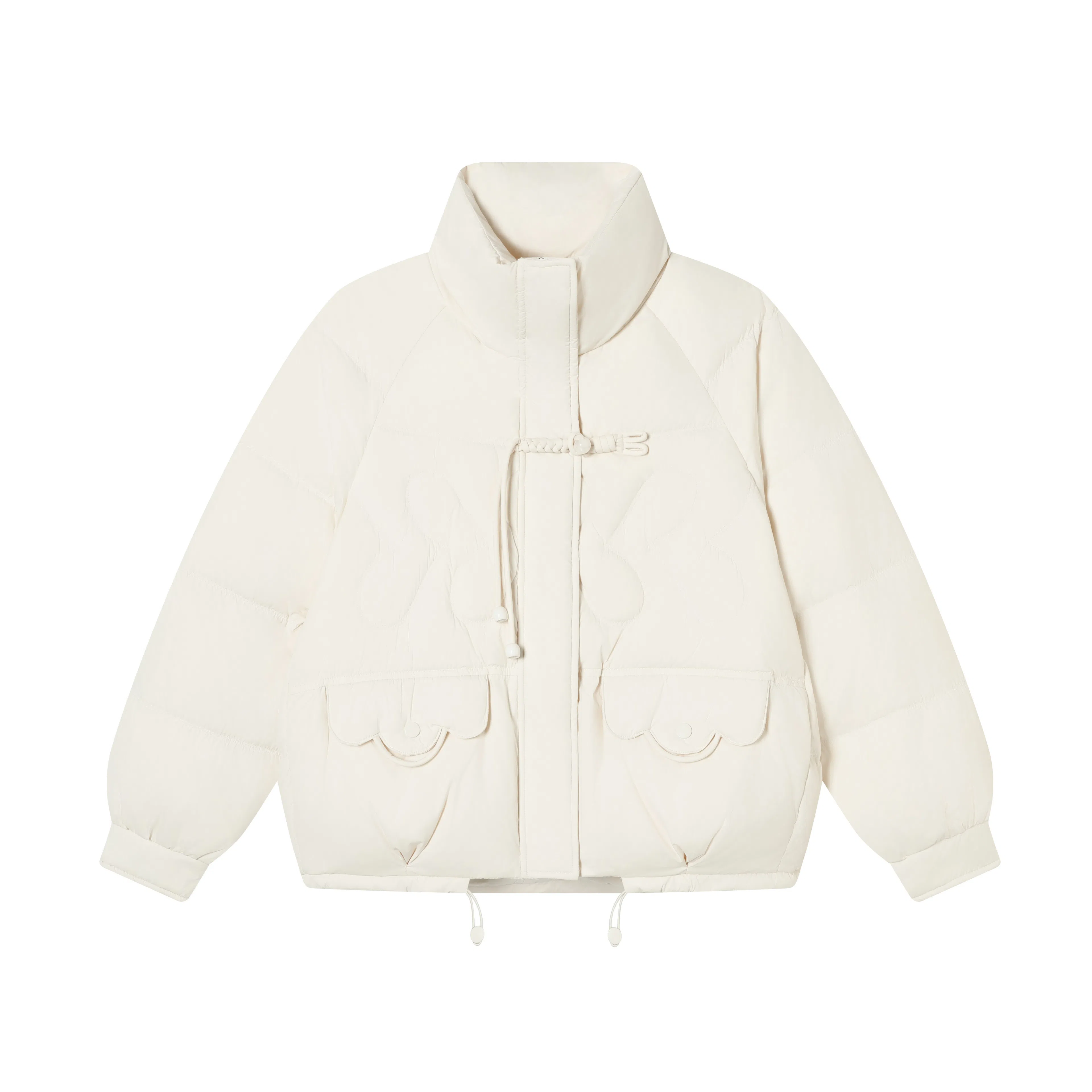 鸭鸭 时尚百搭可爱少女学生日常通勤宽松立领柔软舒适保暖轻盈羽绒服 女款