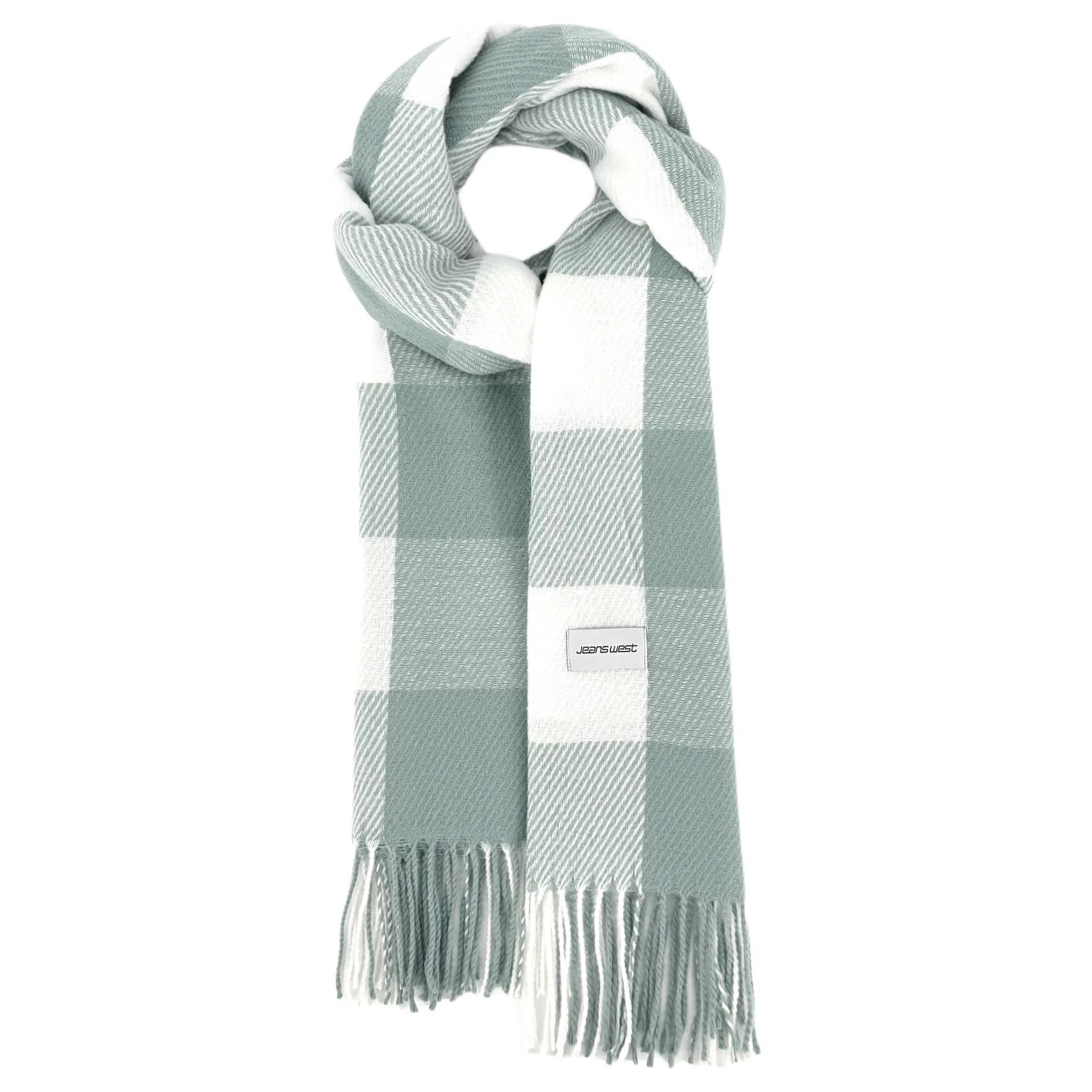 JEANSWEST Plaid Scarf Winter