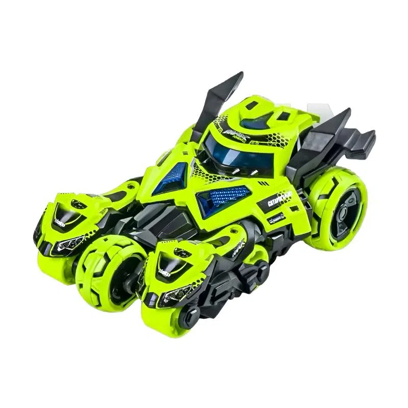 欧洛伊 炫酷帅气三合一弹射战车 一键顺发合金战车 惯性回力摩托 玩具仿真车收藏车模