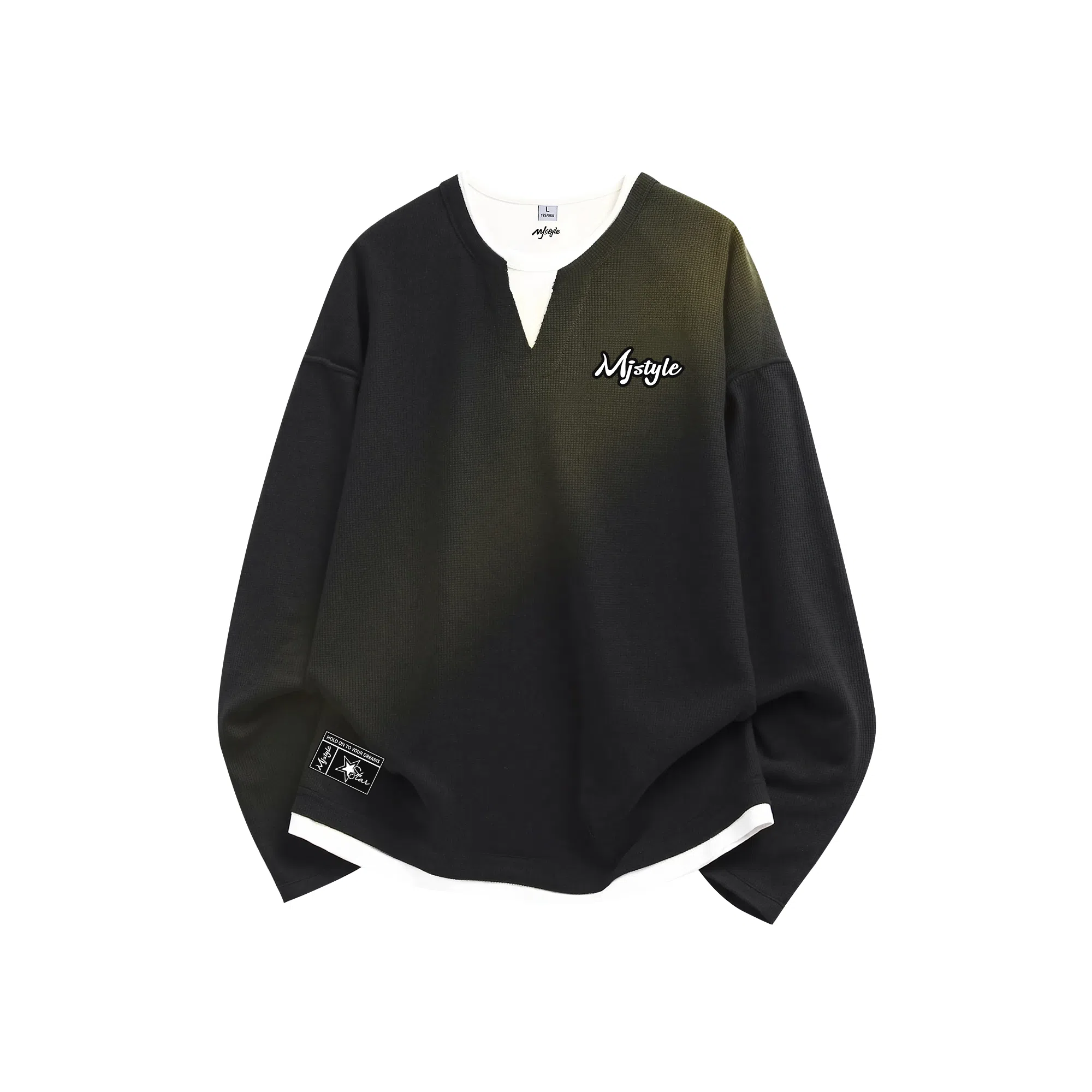 MJ STYLE logoVCleanfitT