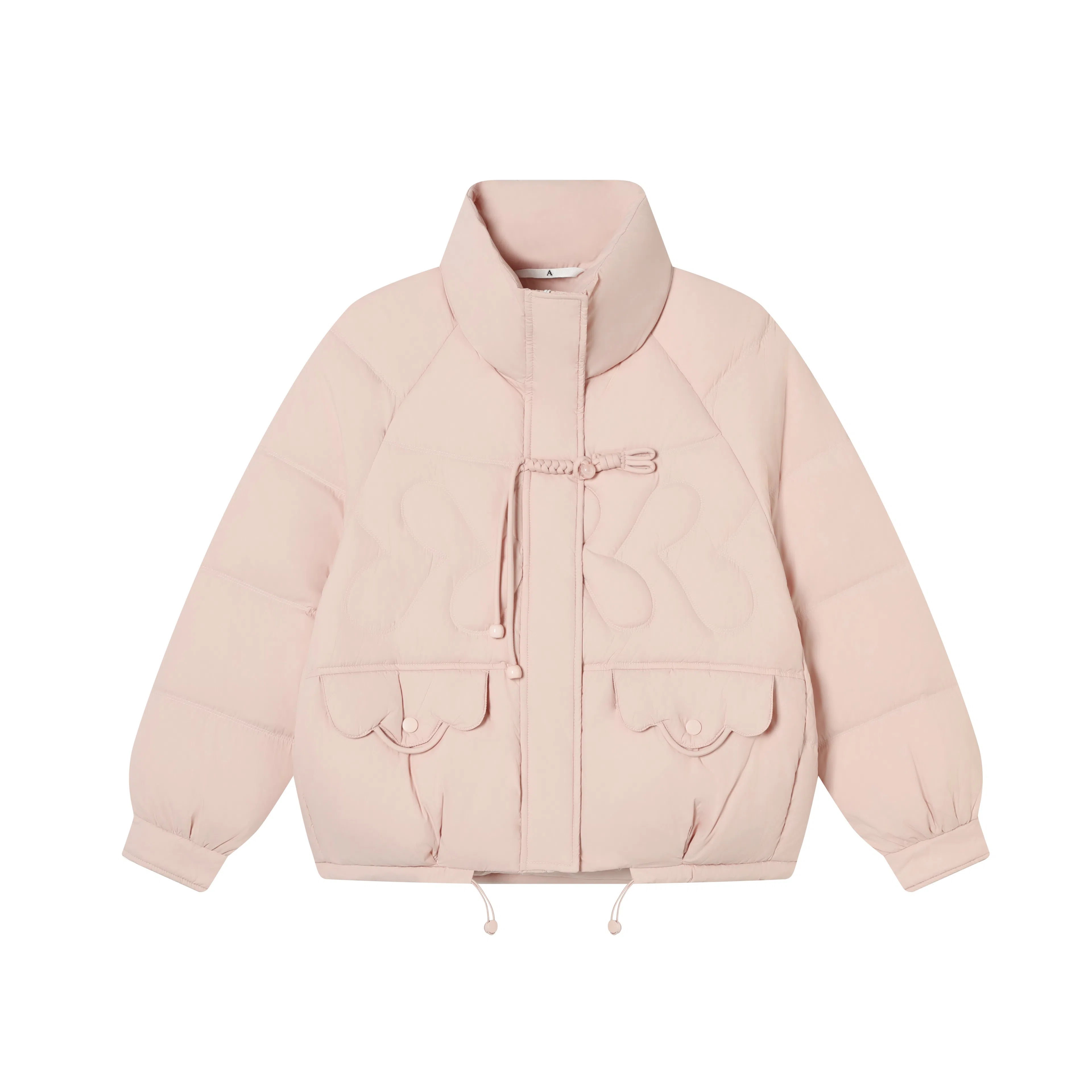 鸭鸭 时尚百搭可爱少女学生日常通勤宽松立领柔软舒适保暖轻盈羽绒服 女款