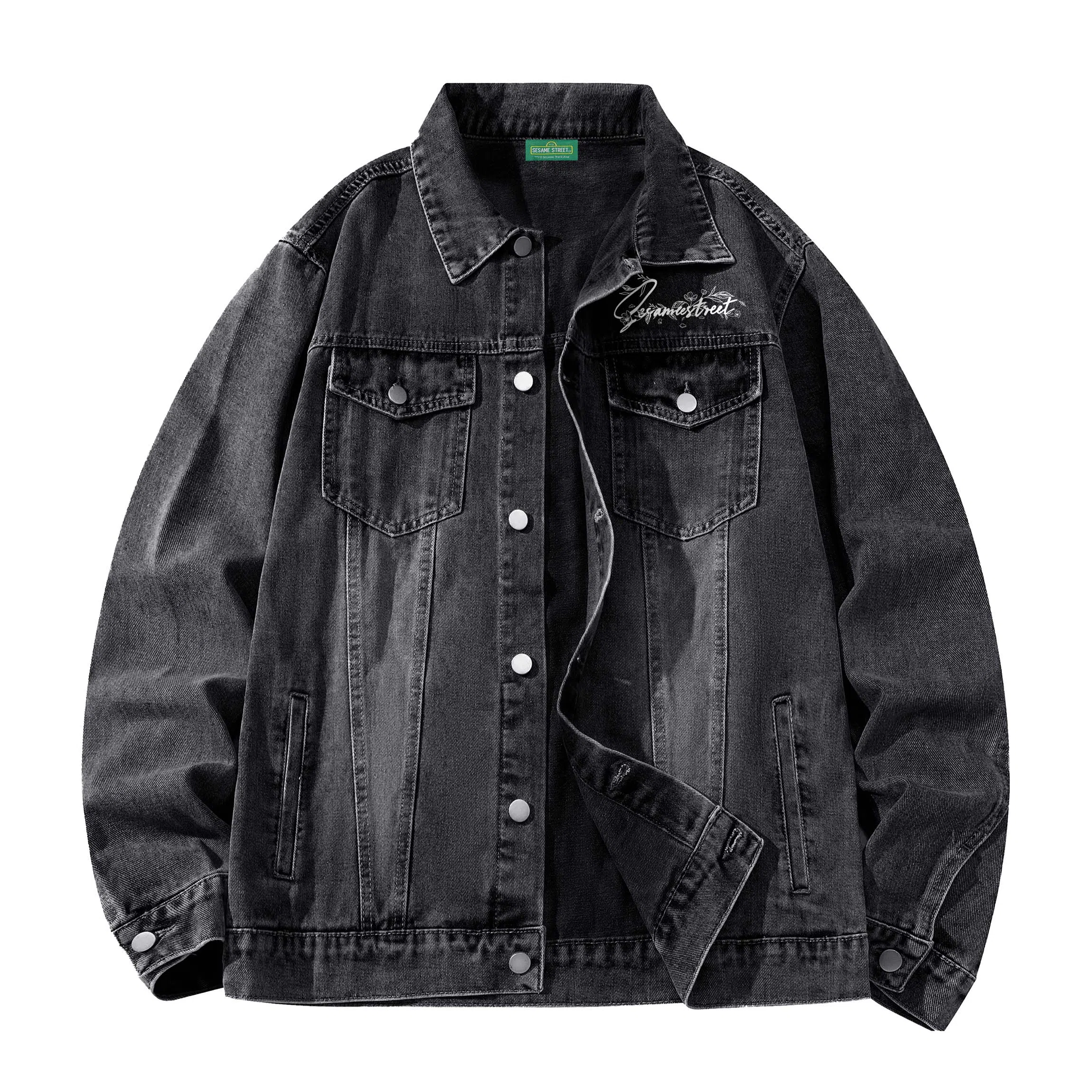 SESAME STREET Logo Denim Jacket