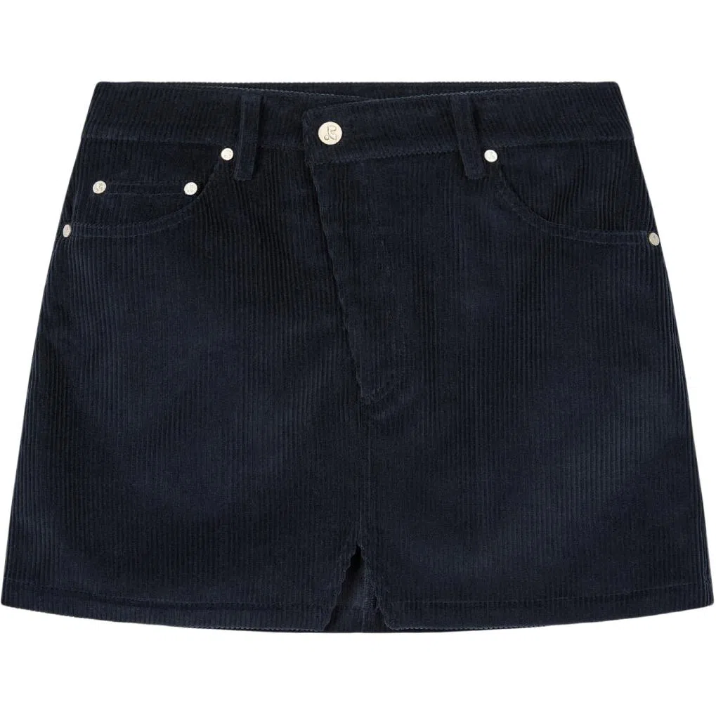 RestRecreation FW25 CORDUROY UNBALANCE SKIRT