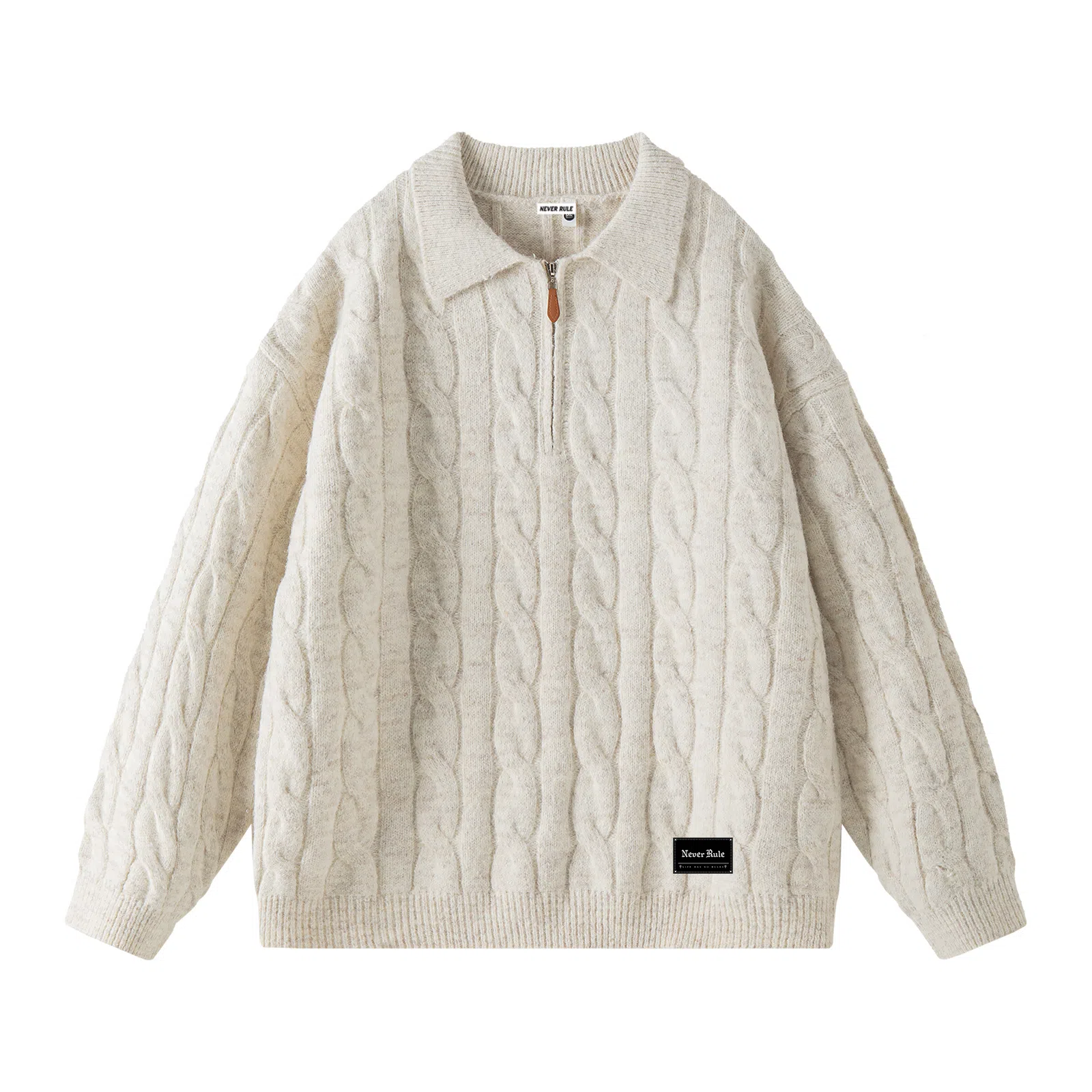 NEVER RULE vintagelogo