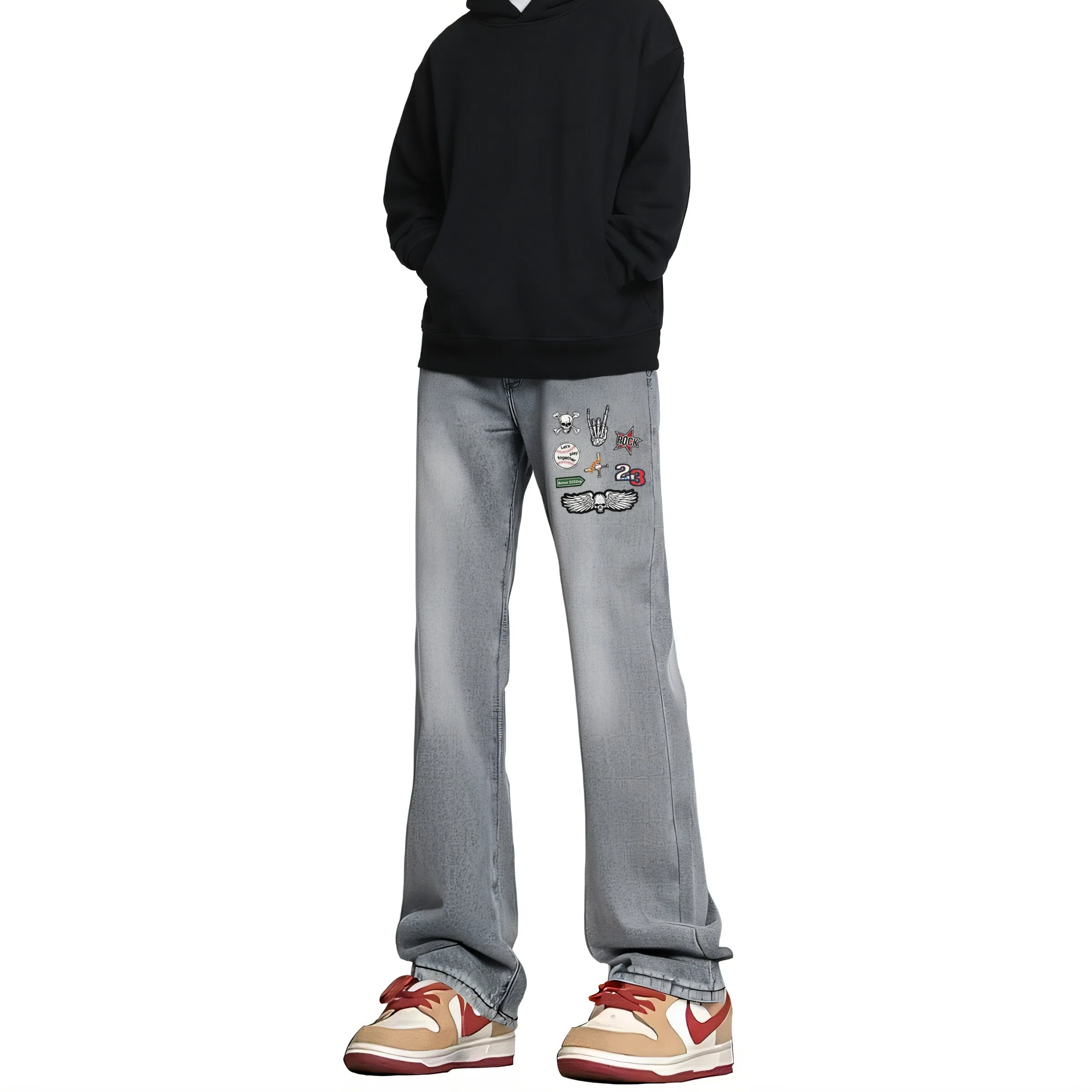 AMBER LIGHT Cleanfit Heavyweight Denim Pants