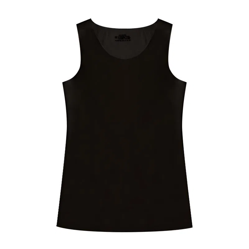 莫代尔 简约纯色无痕贴身柔软亲肤内衣冬季加绒加厚舒适透气打底衫日常通勤百搭休闲保暖背心 女款