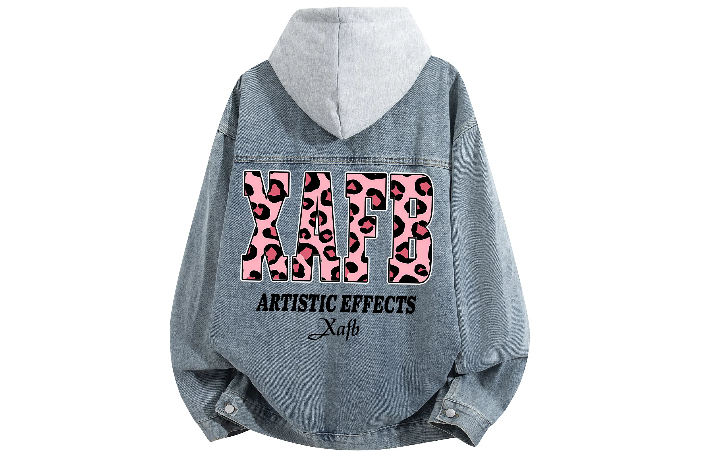 XAFB Vintage Logo Denim Jacket