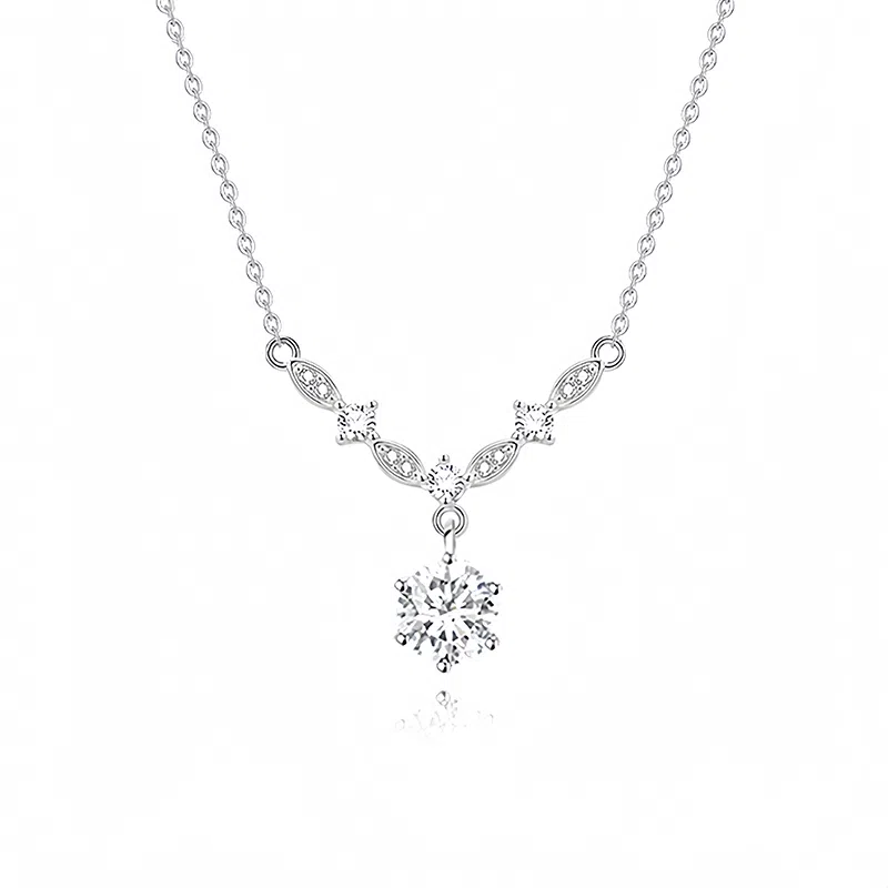 【999足银|爆闪】 凤祥囍事 老凤祥 璀璨星光闪耀点缀 轻奢精致简约原创设计 日常通勤约会百搭 恋爱告白礼盒 甜蜜饰爱#好运 纯银 项链 女款