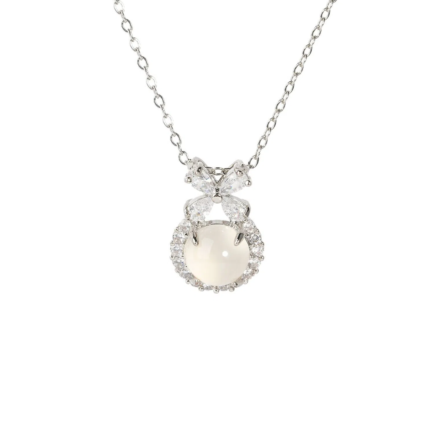 琢玉居 逃公主清新蛋面轻奢 琉璃 吊坠 女款