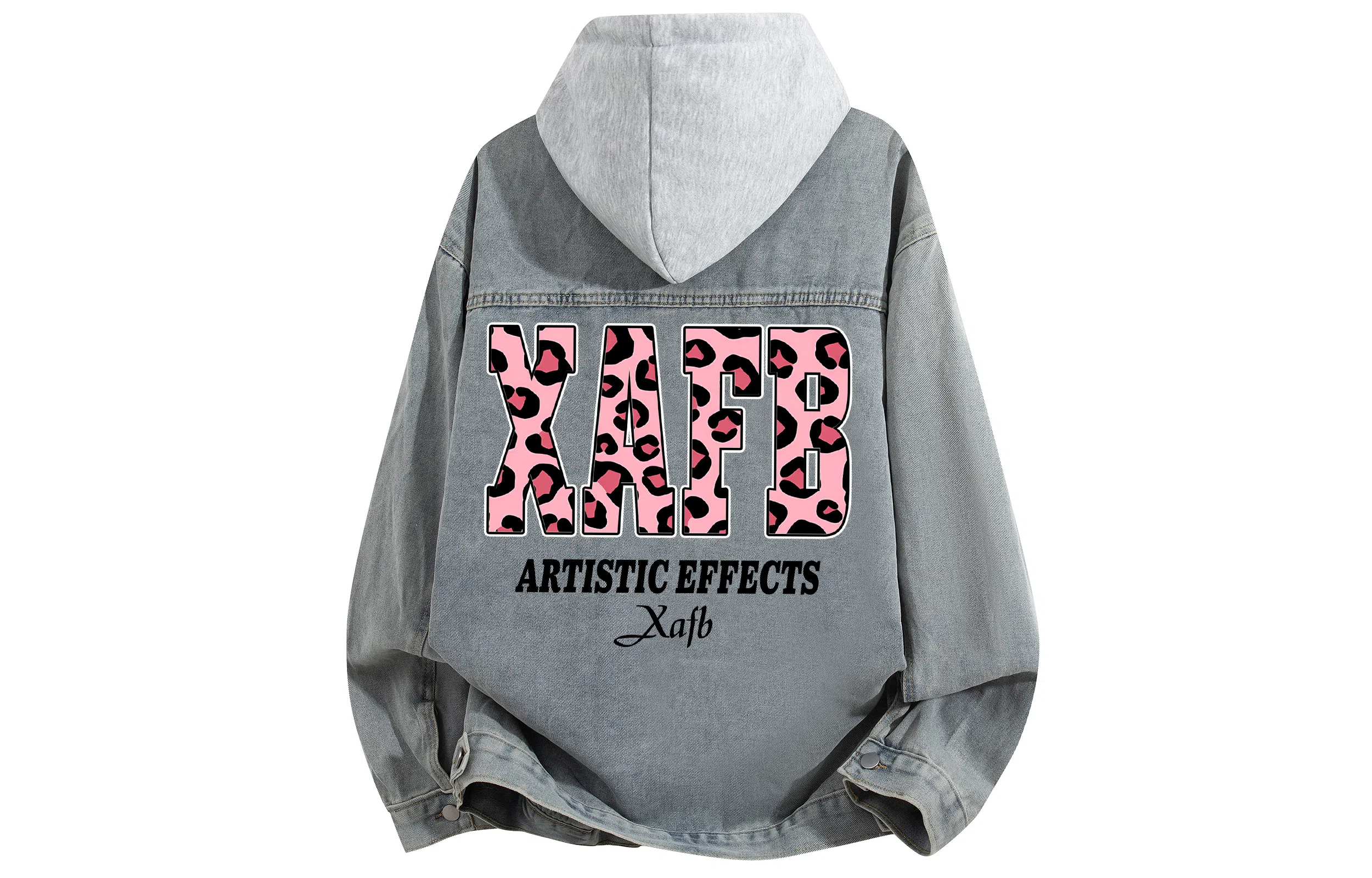 XAFB Vintage Logo Denim Jacket