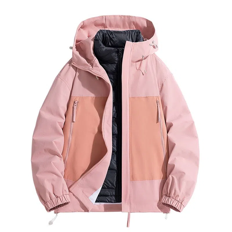 FORHUG Basic Colorblock 3-in-1 Jacket