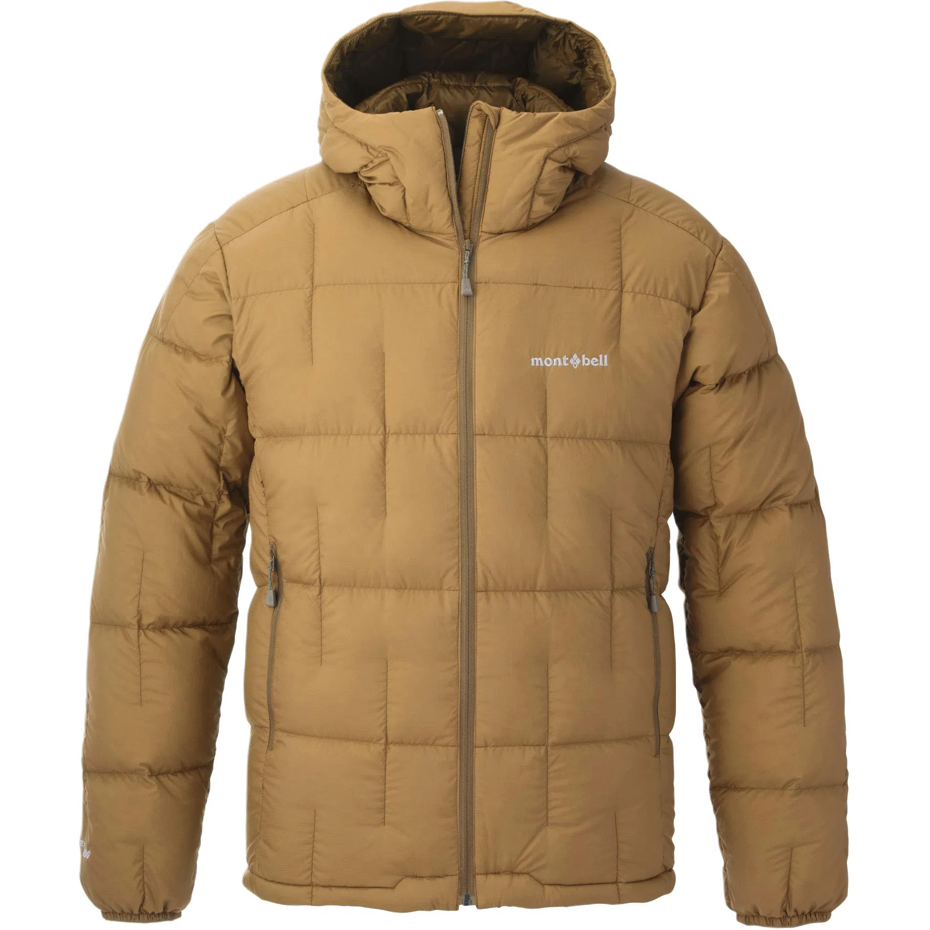 MONTBELL Letter Print Hoodie Down Jacket