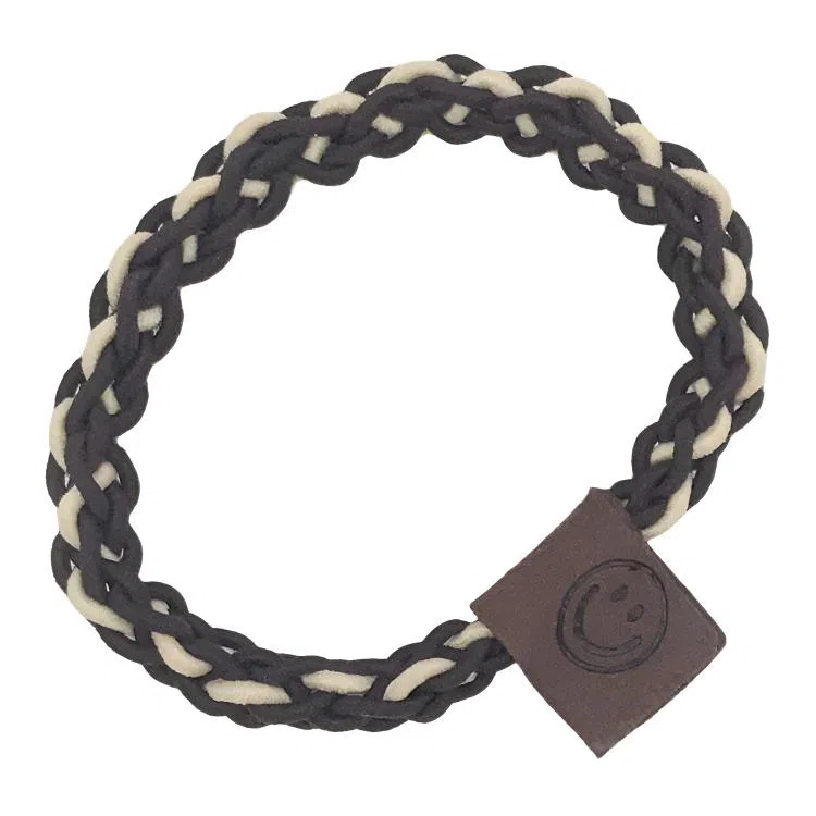 简应舒 简约耐用笑脸 橡筋 发圈 男女同款情侣款