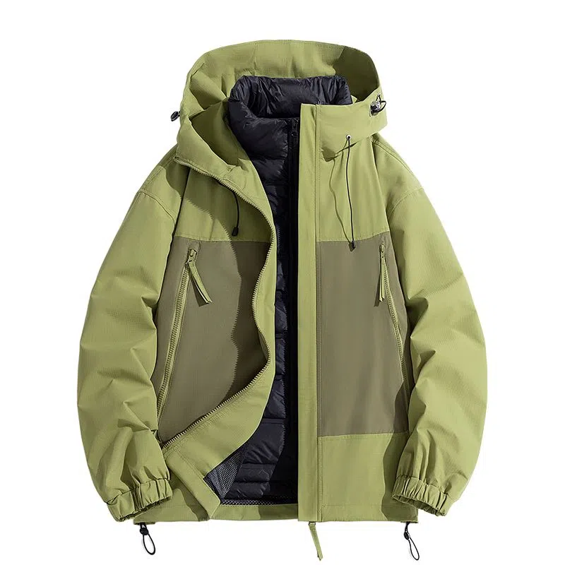 FORHUG Basic Colorblock 3-in-1 Jacket