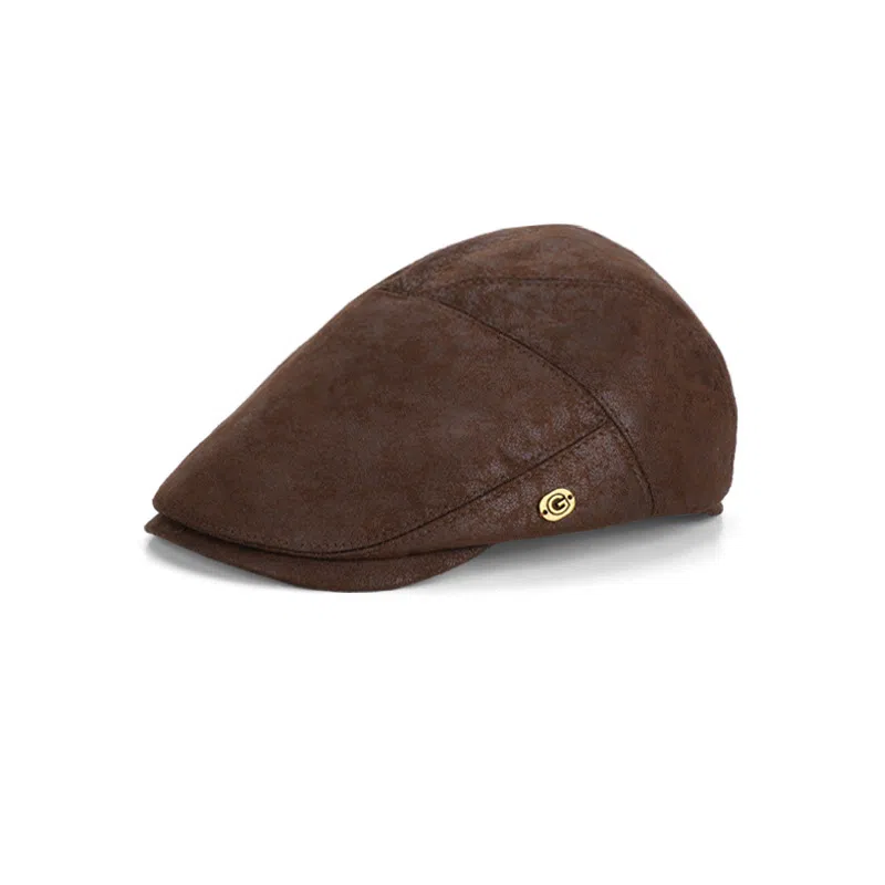 山一丸 英伦复古前进帽显脸小时尚反戴文艺画家帽 涤纶 贝雷帽 女款