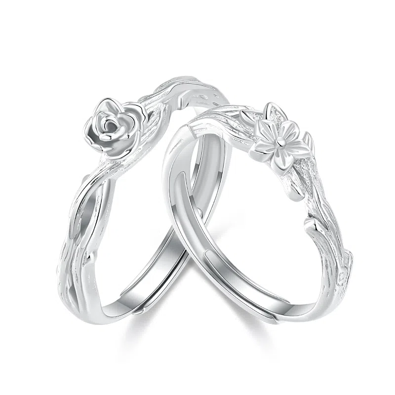 【姊妹对戒丨999足银】闺蜜款 匆匆那年 指间 融化 轻奢高级感 精致时尚百搭 纯银 戒指 女款