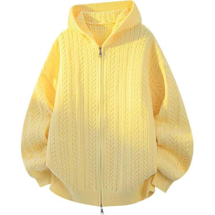 欧迪芬 美式复古设计感秋冬宽松上衣女百搭春秋慵懒风高级感舒适亲肤港风潮牌潮流休闲毛衣 女款