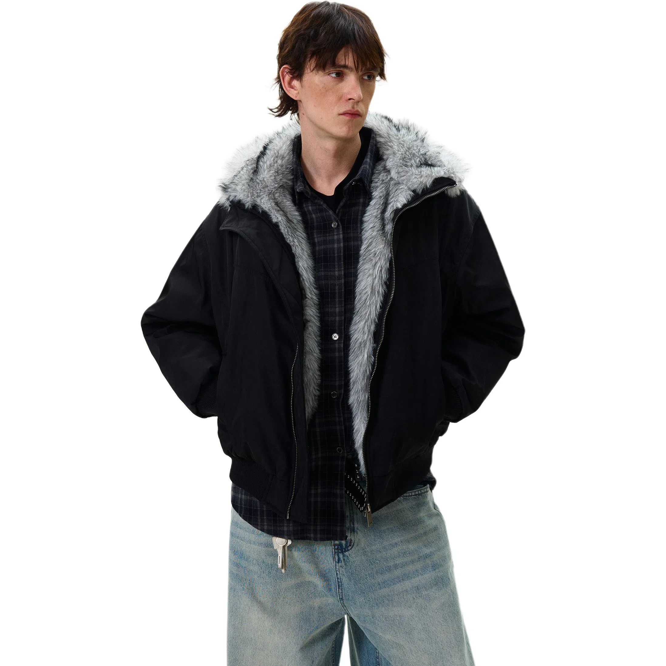 American Vintage Eagle Puffer Jacket