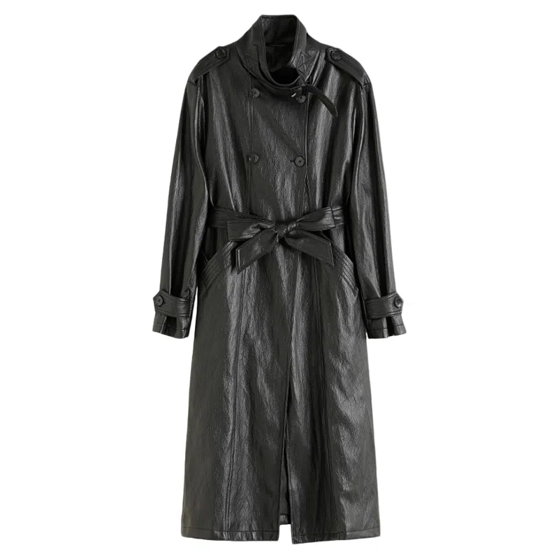 佐塞斯 通勤简约优雅风衣 女款