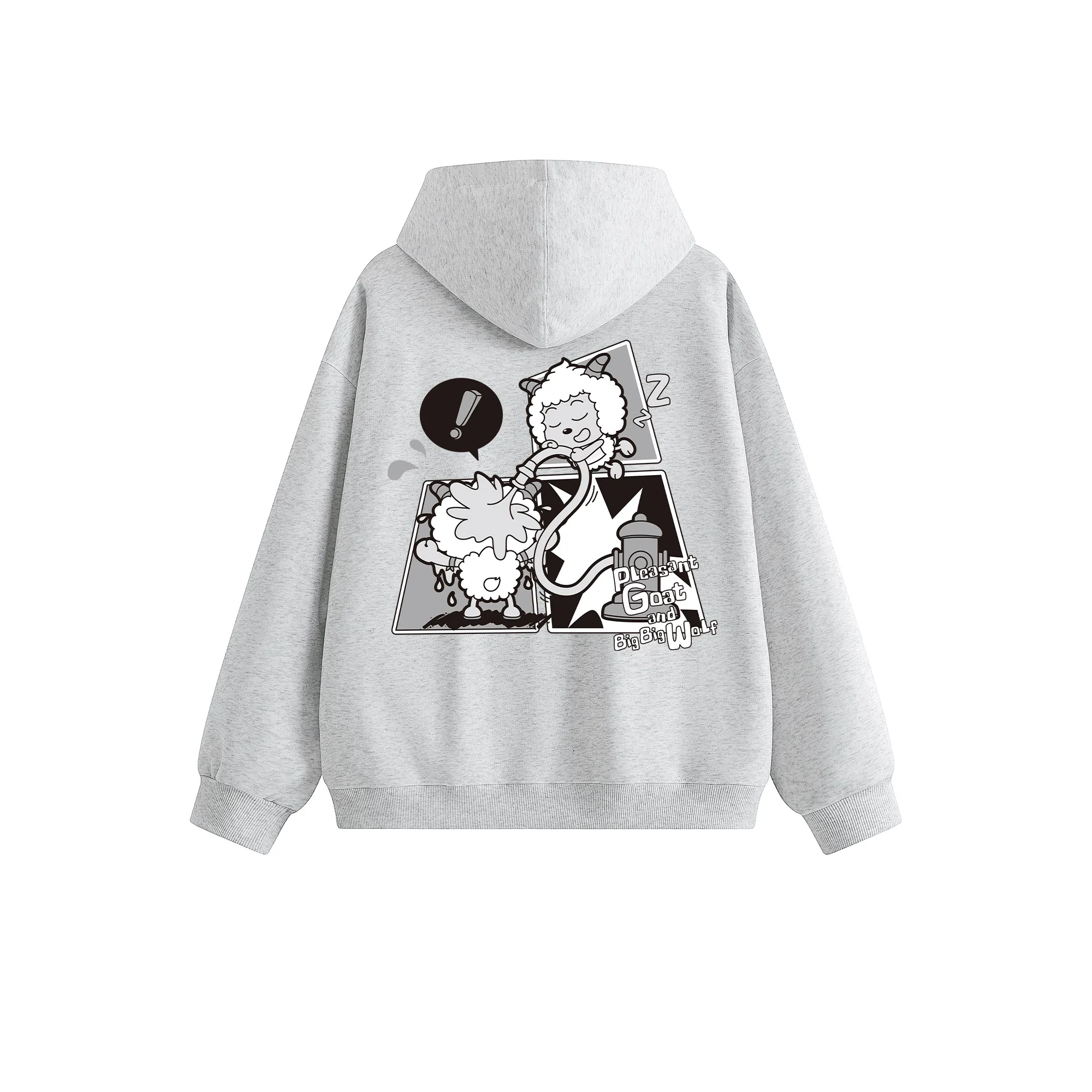 Pleasant Goat and Big Big Wolf Hoodie