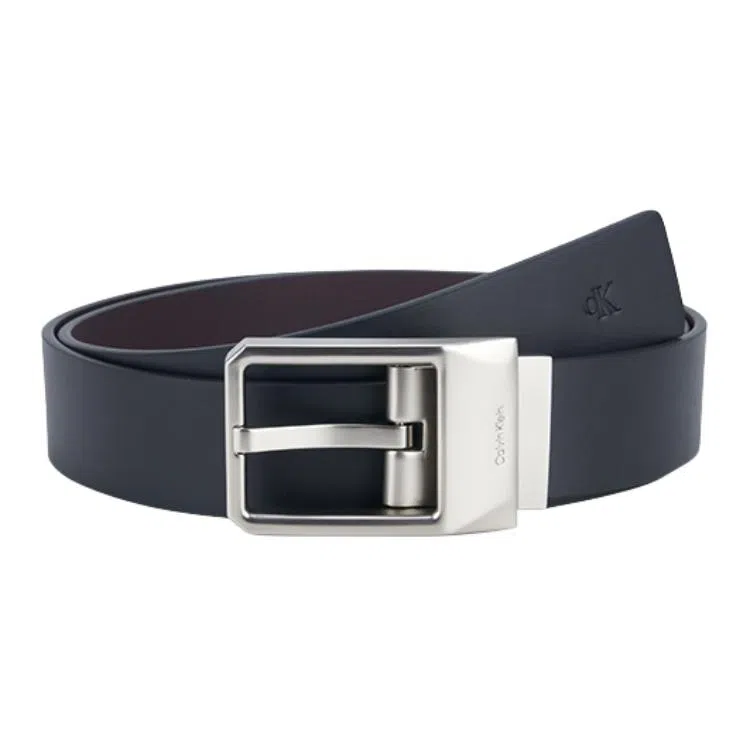 Calvin Klein Business Casual Smooth Buckle Belt 3.5cm