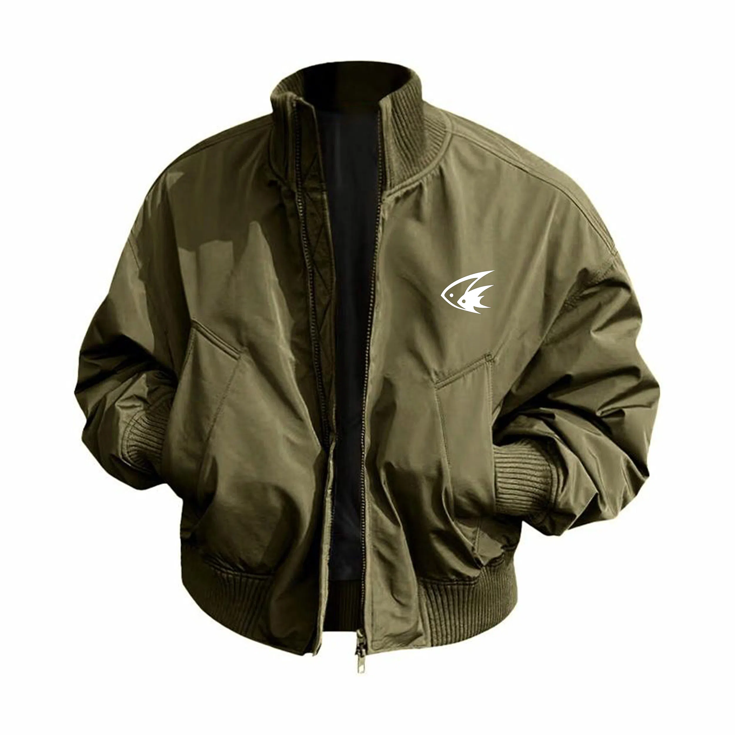 DOUBLEFISH bomberLOGOvibe