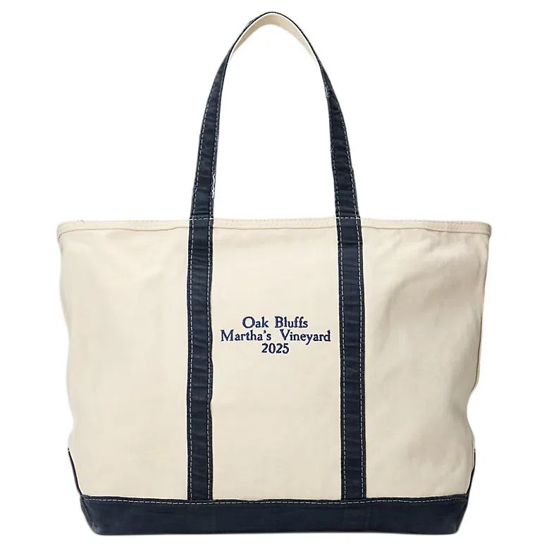 Polo Ralph Lauren Oak Bluffs Tote Bag White