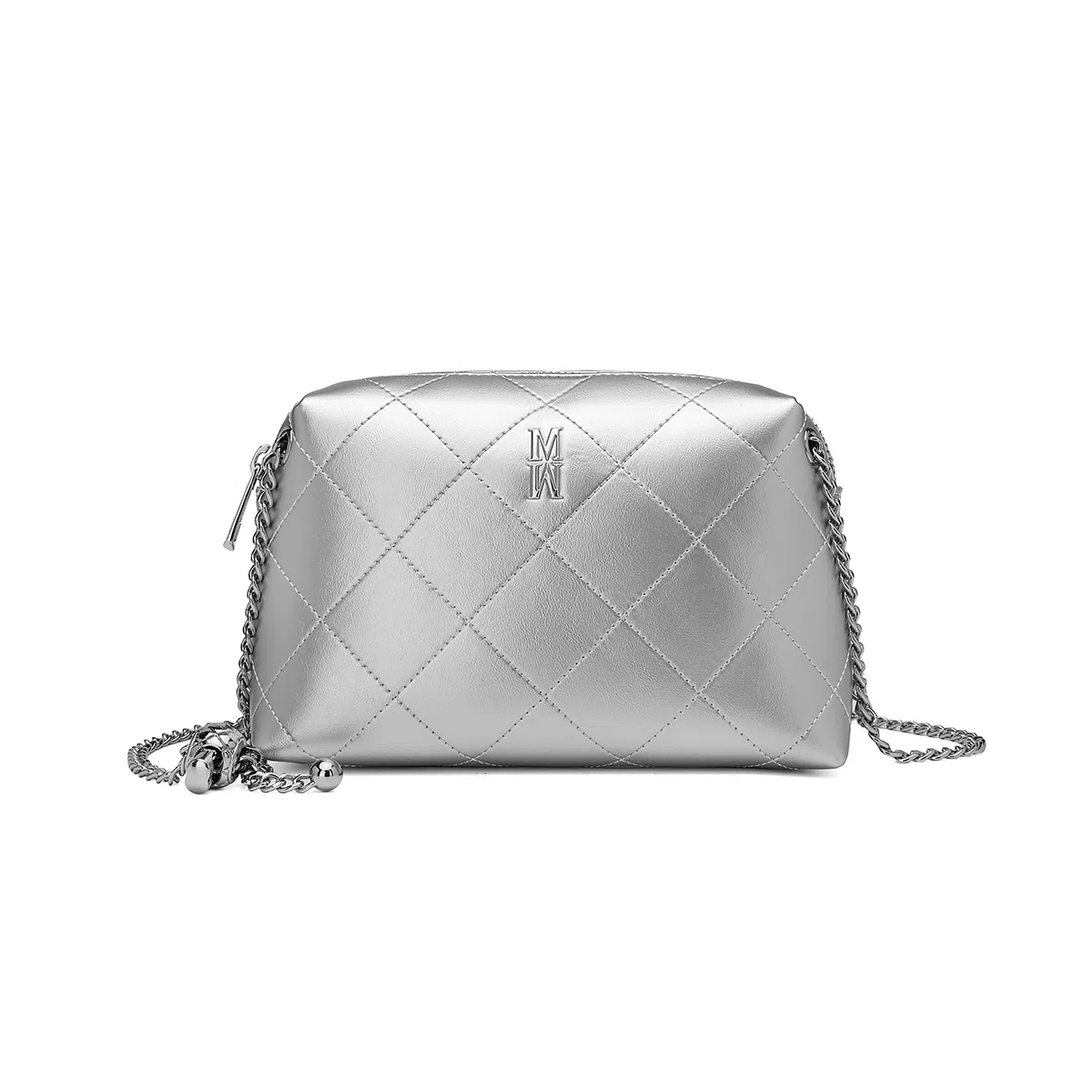 稻草人 经典复古时髦纯色链条高质感简约日常通勤实用轻便潮流 聚氨酯革 单肩包 常规 女款 多色