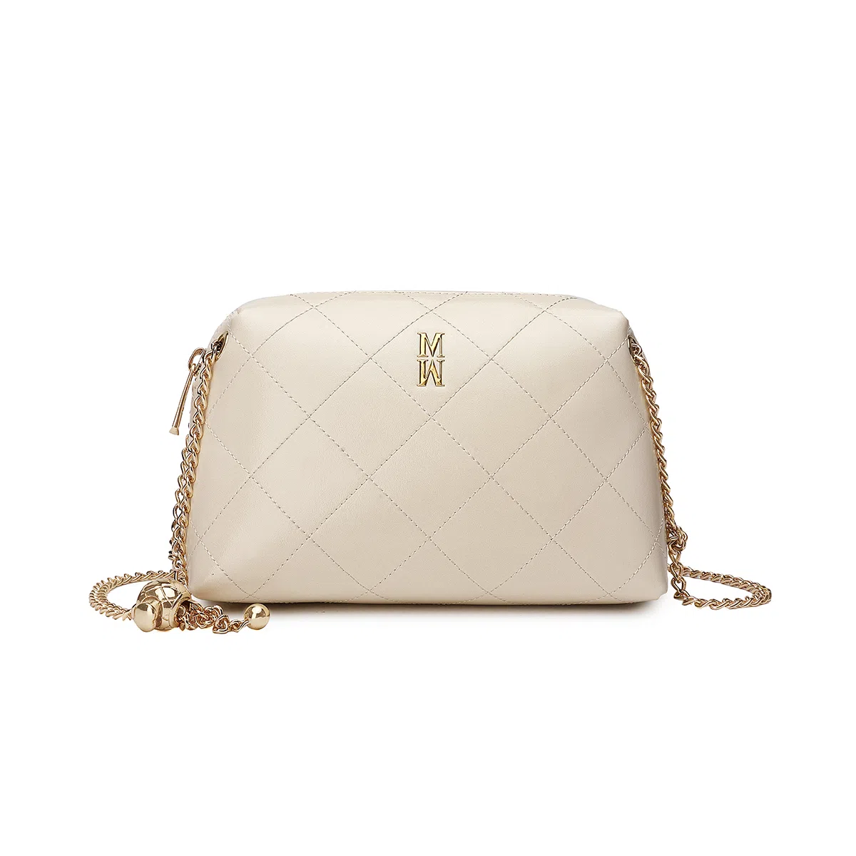 稻草人 经典复古时髦纯色链条高质感简约日常通勤实用轻便潮流 聚氨酯革 单肩包 常规 女款 多色