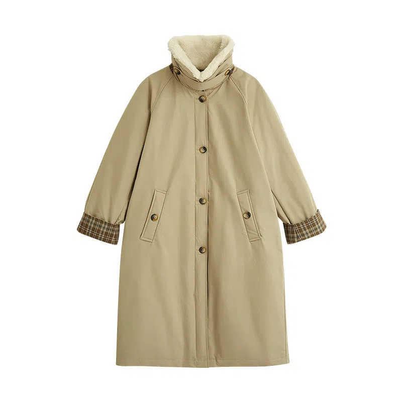 茵曼 舒适简约百搭羽绒服 女款