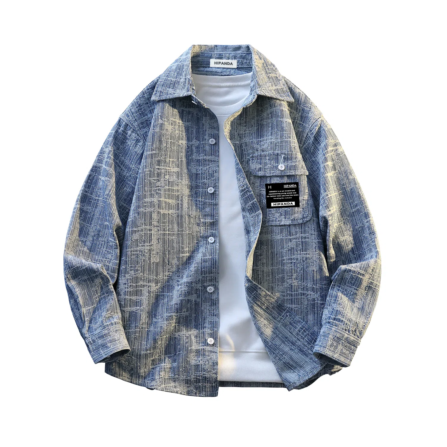 HIPANDA Vintage Denim Jacket