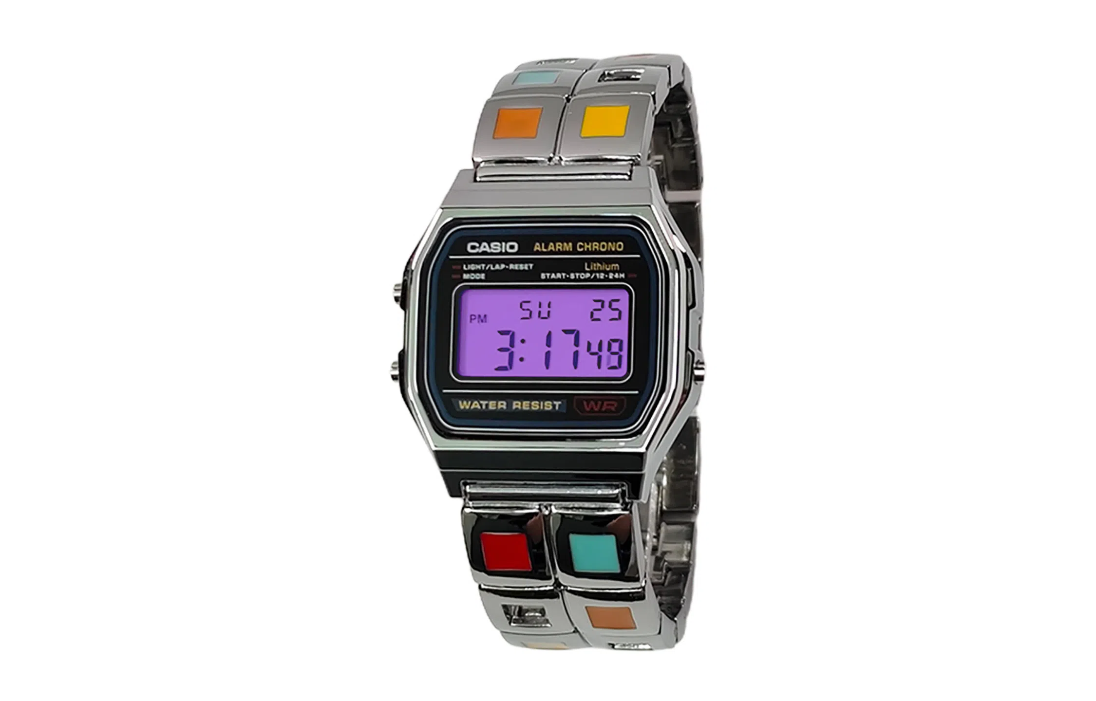 Casio A158WA-1 ChromaGrid