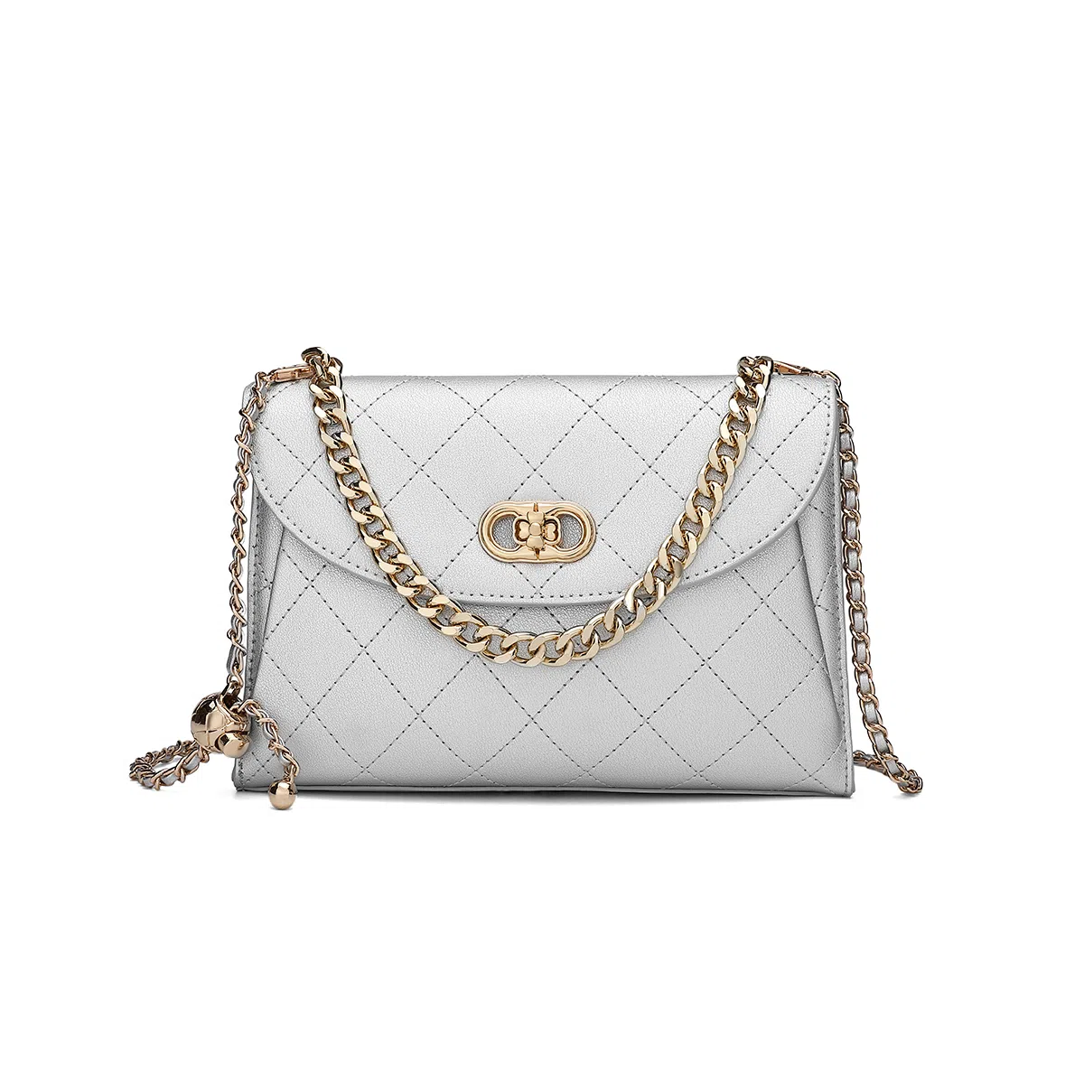 稻草人 法式小香风高颜值精致气质通勤轻便实用 合成革 单肩包 常规 女款 多色