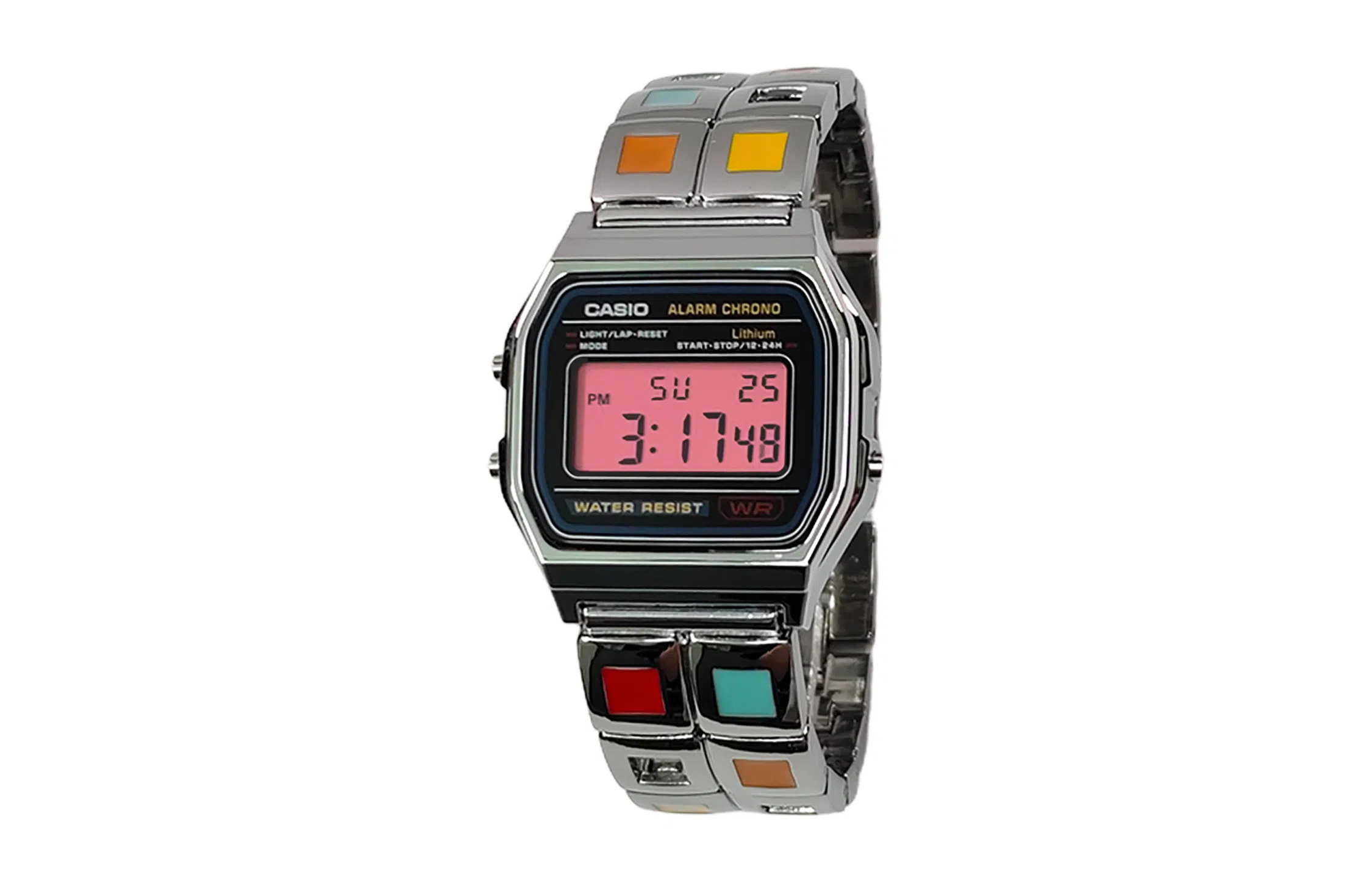 Casio A158WA-1 ChromaGrid