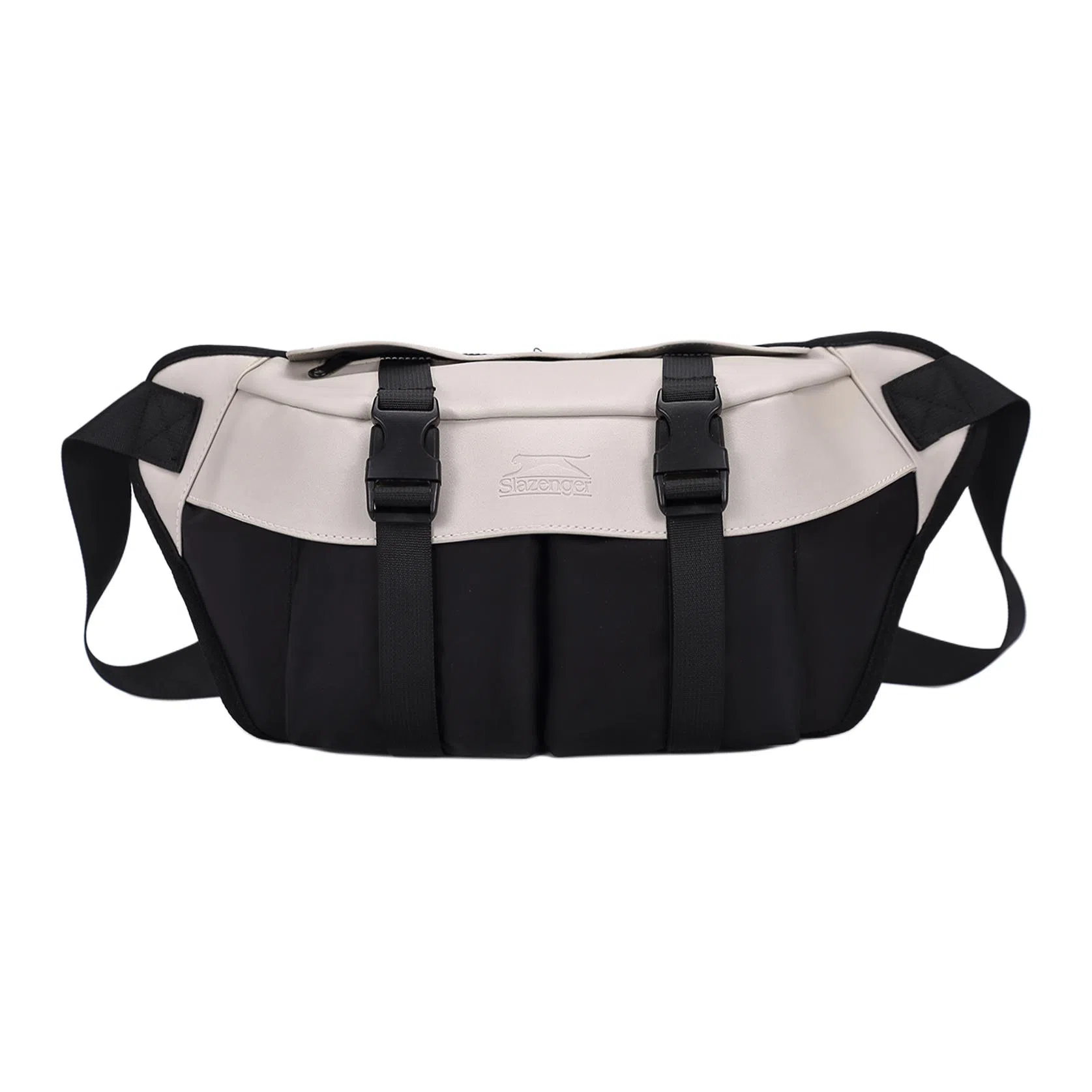 Slazenger Utility Buckle Chest Bag Black White