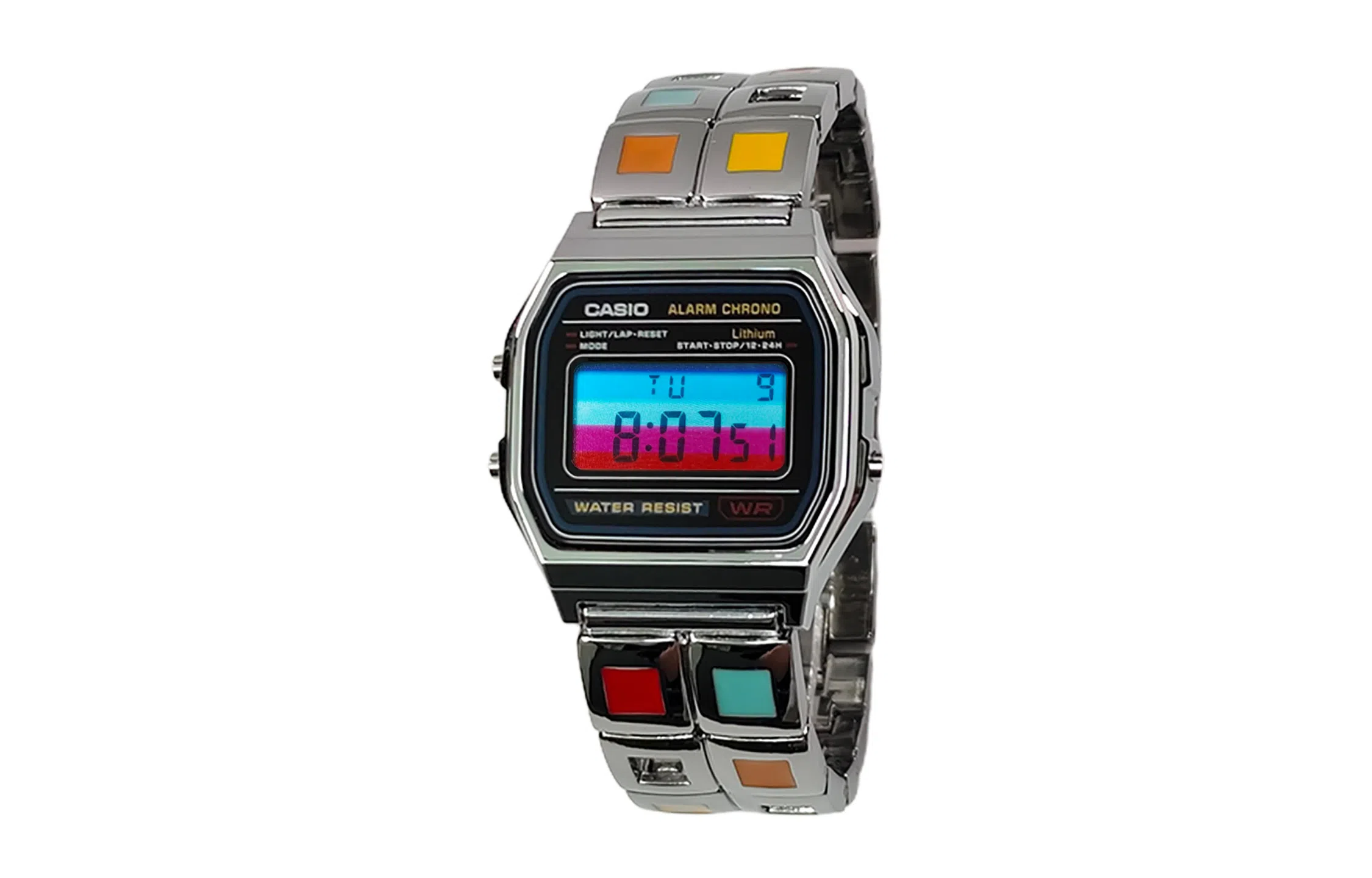 Casio A158WA-1 ChromaGrid