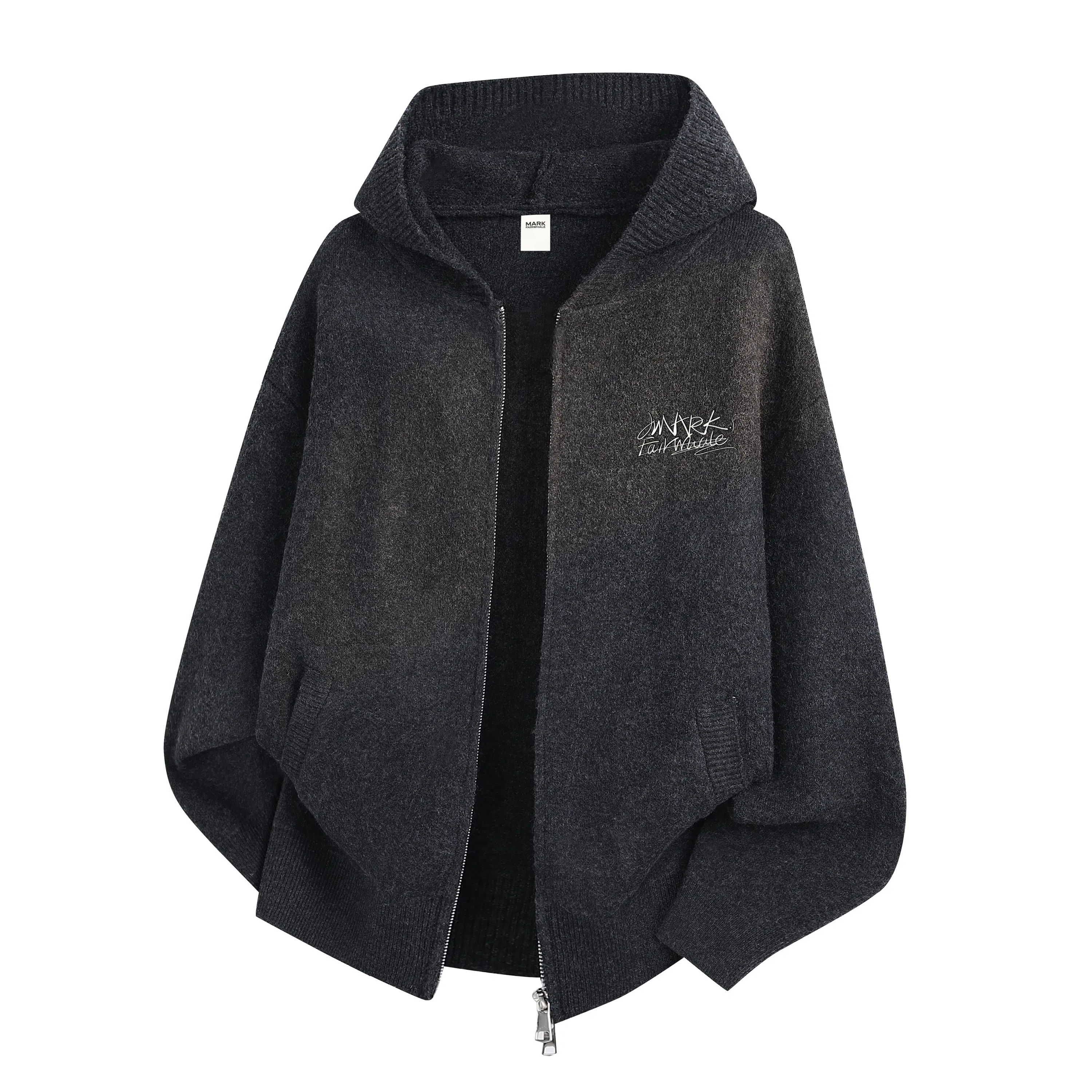 Fairwhale Hoodie Zipper Logo