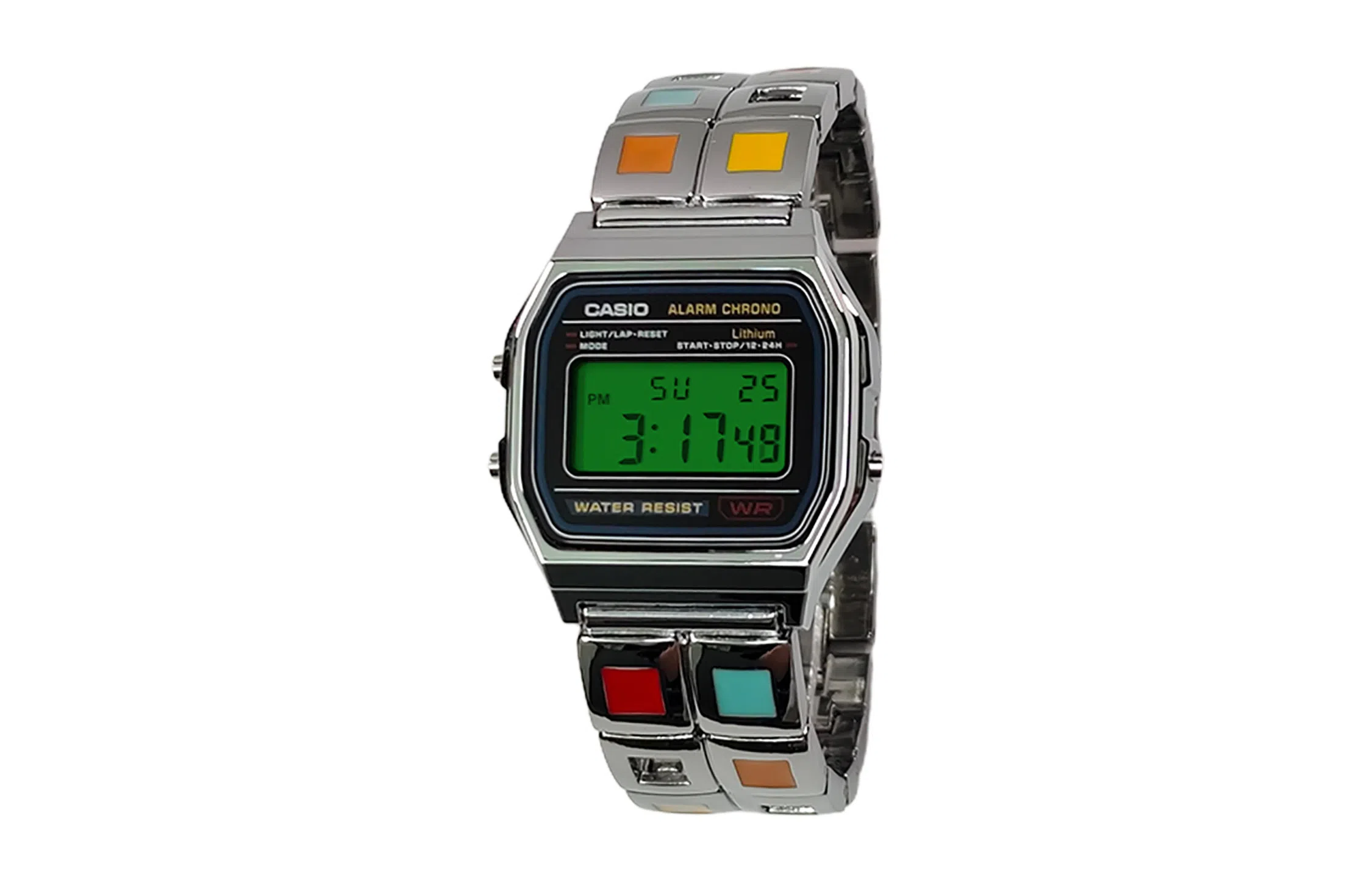 Casio A158WA-1 ChromaGrid