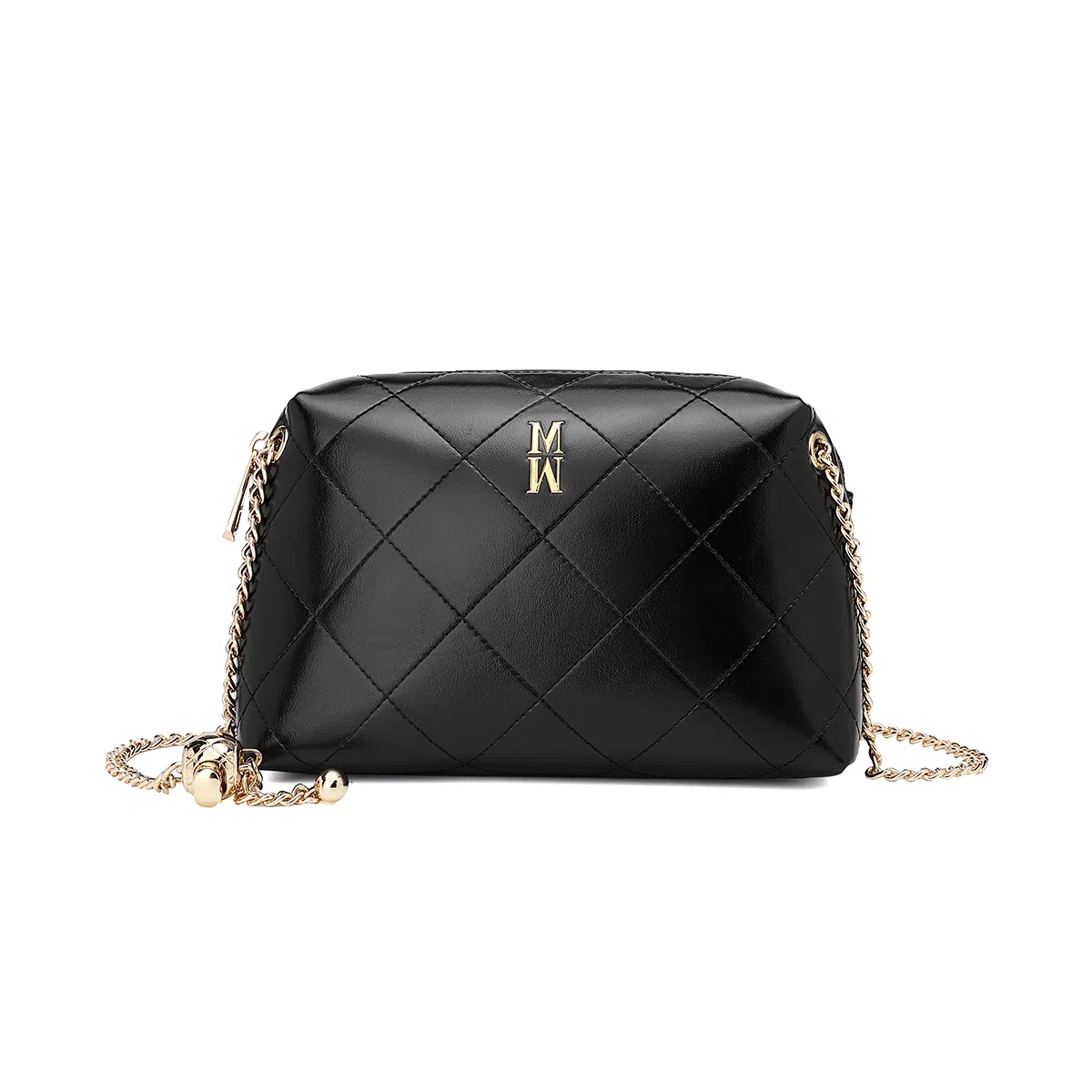 稻草人 经典复古时髦纯色链条高质感简约日常通勤实用轻便潮流 聚氨酯革 单肩包 常规 女款 多色