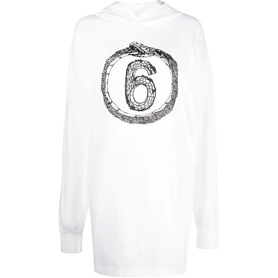 MM6 Maison Margiela Hoodie White