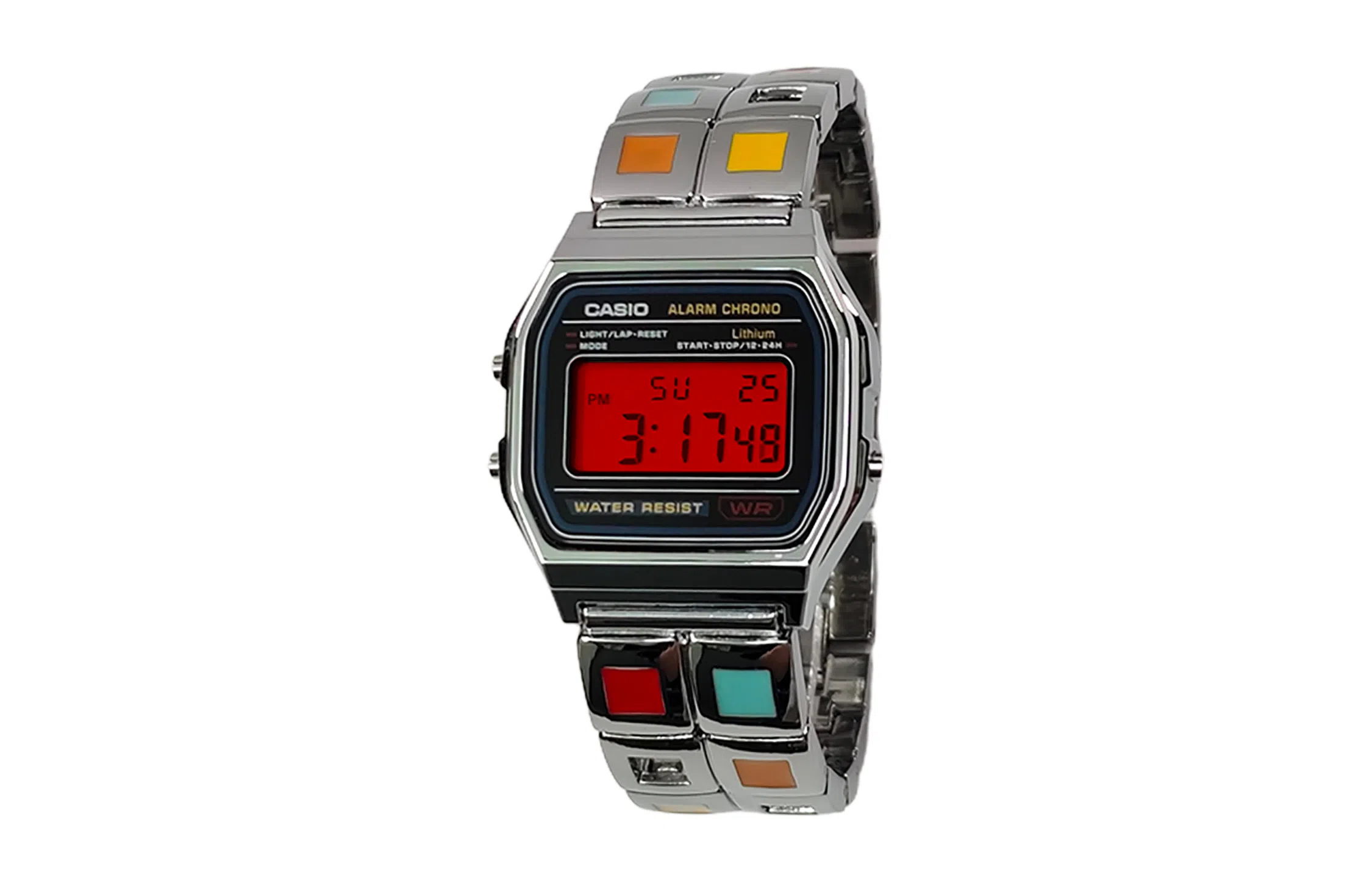 Casio A158WA-1 ChromaGrid