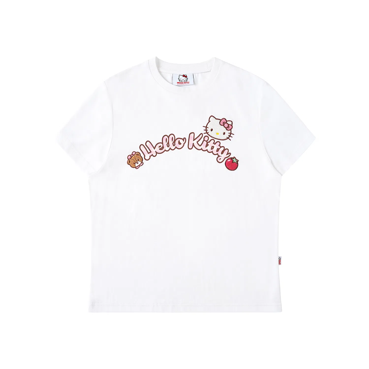 WHOOSIS HELLO KITTY logo T