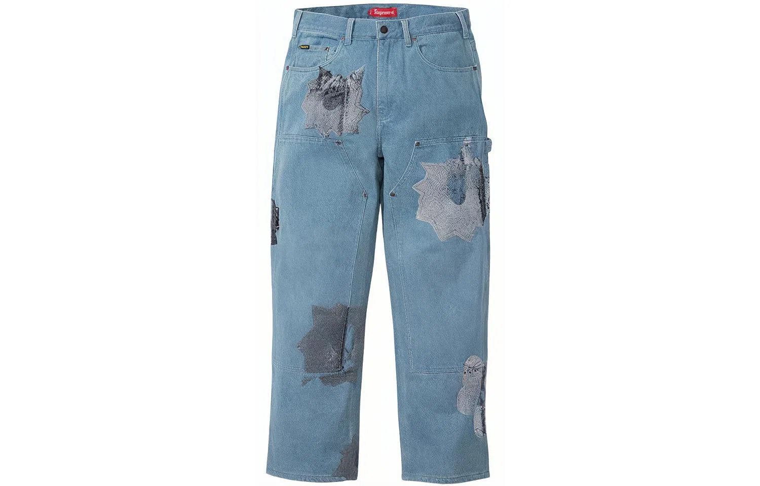 Supreme Nate Lowman Double Knee Painter Pant