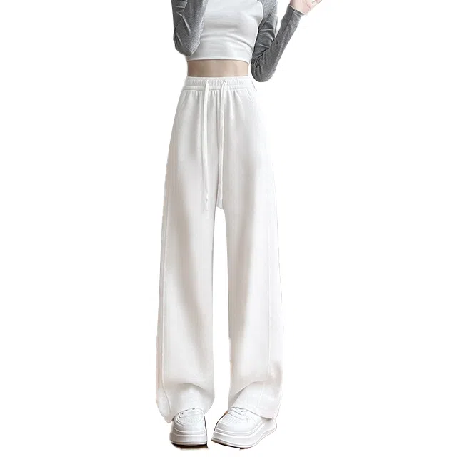 棉购 纯色时尚百搭休闲裤 女款